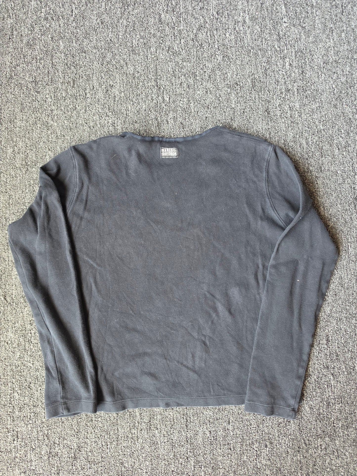 Harley Davidson Embroidered Womens Long Sleeve (XL)