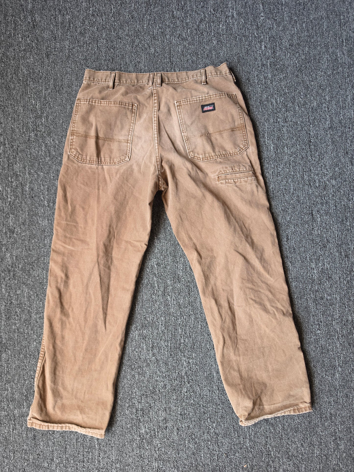 Brown Faded & Distressed Dickies (34/32)