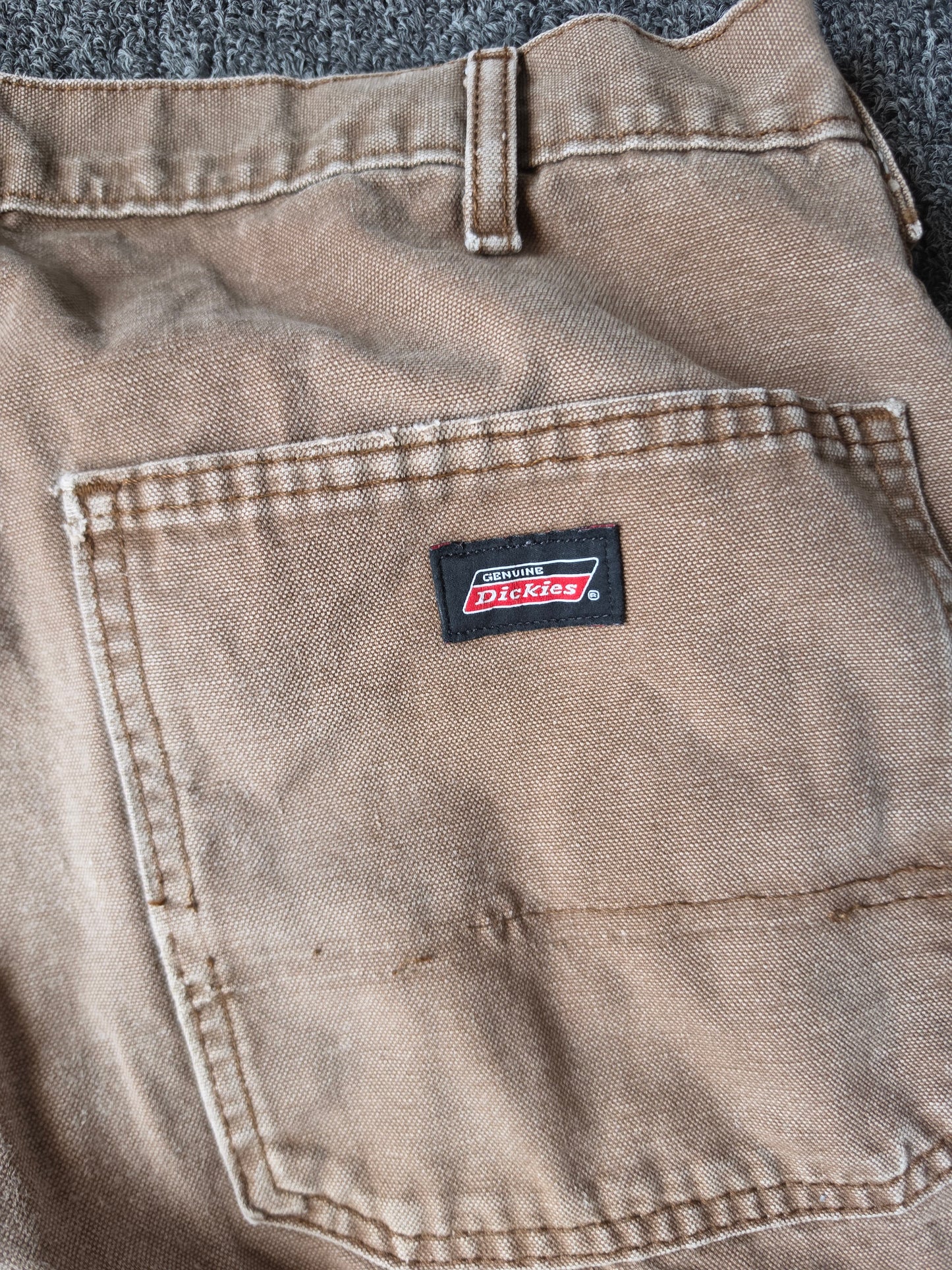 Brown Faded & Distressed Dickies (34/32)