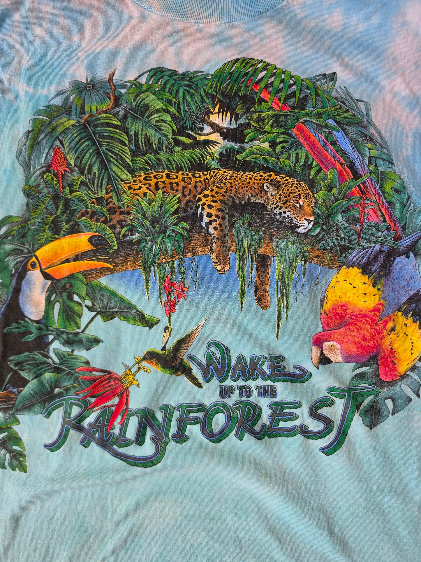 Tropical Rain Forest Nature AOP Tee (XL)