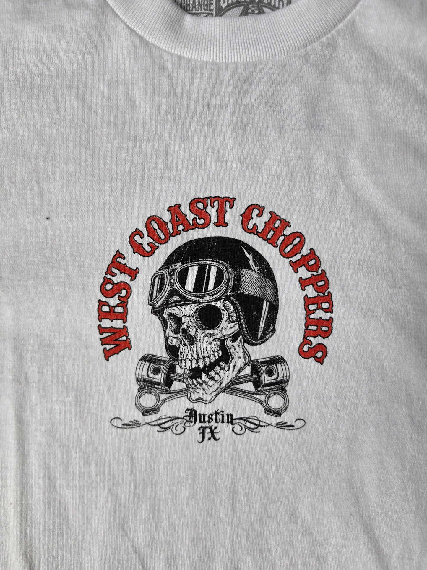 West Coast Choppers Skull with Helmet (M)