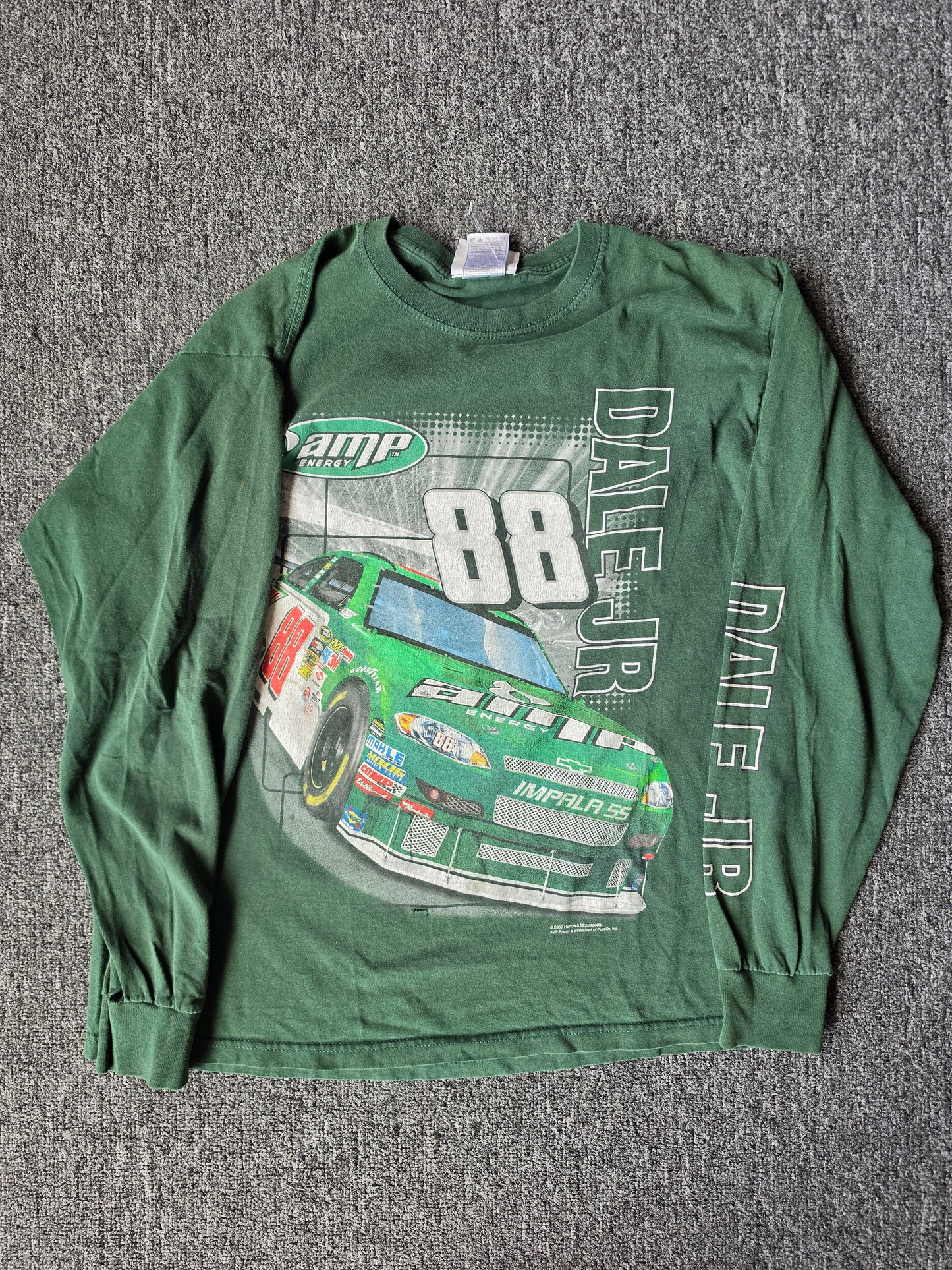 Dale Earnhardt Jr Green Long Sleeve (L)