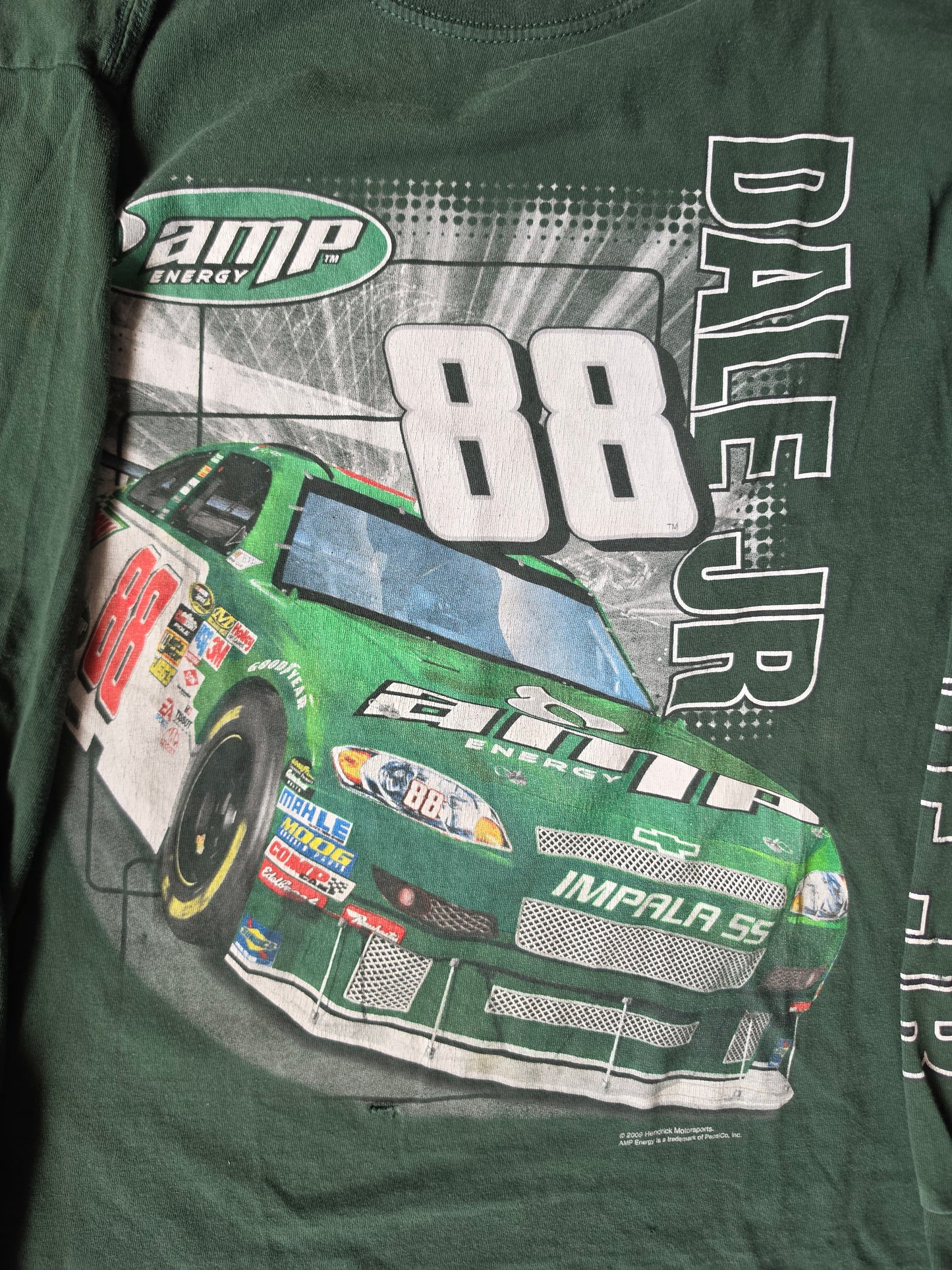 Dale Earnhardt Jr Green Long Sleeve (L)