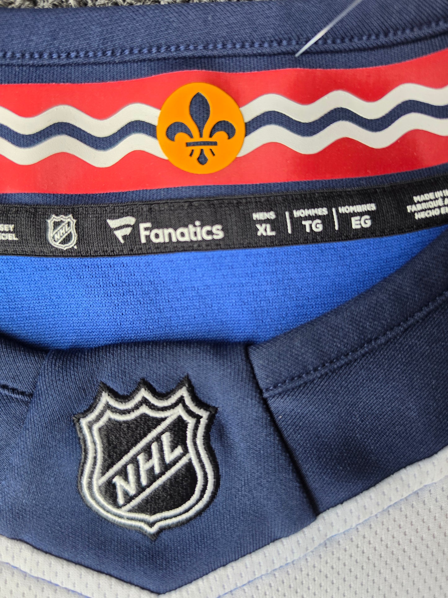 St. Louis Blues Fanatics Embroidered Jersey (XL)