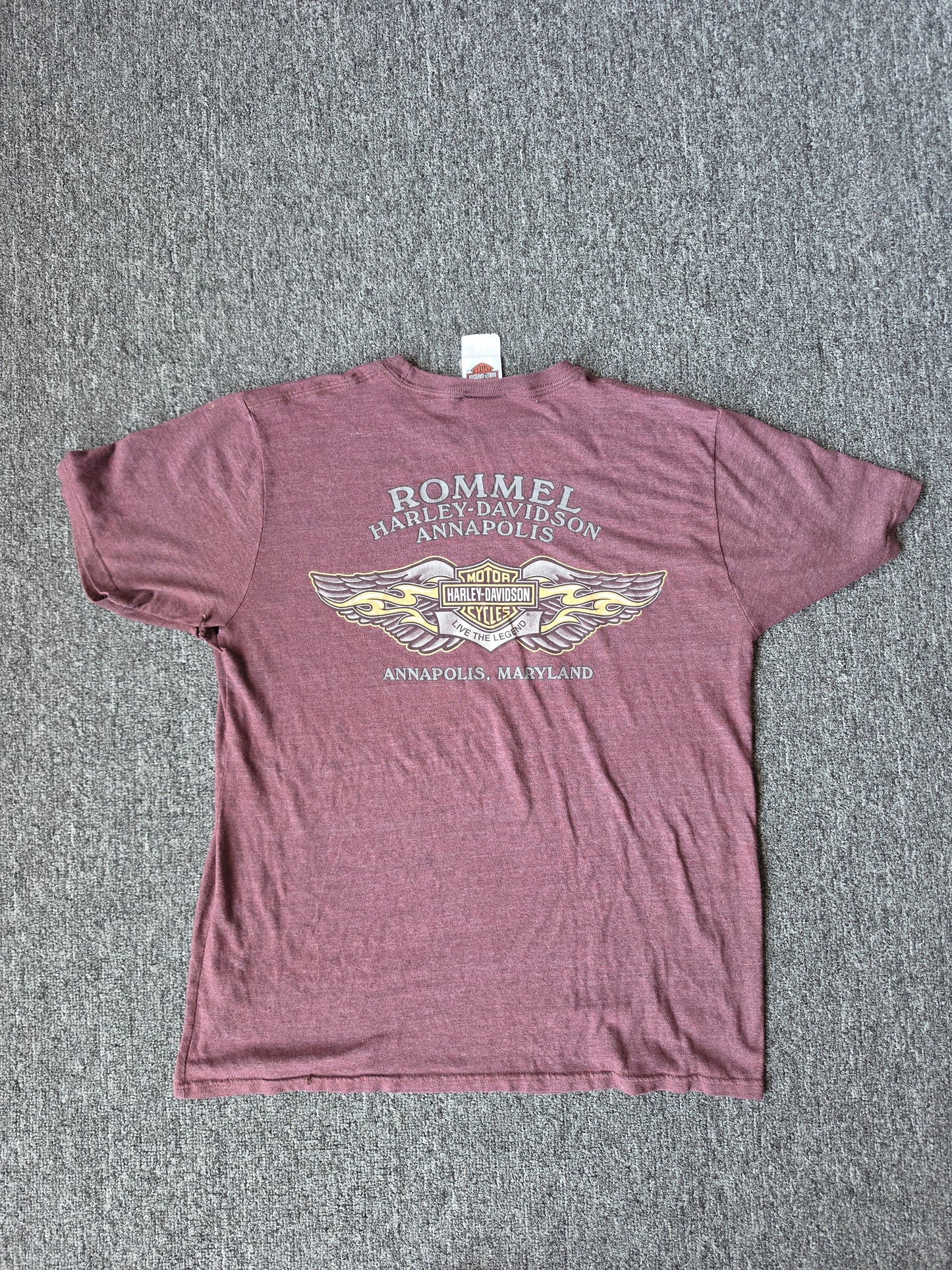 Harley Davidson Annapolis MD Tee (L)