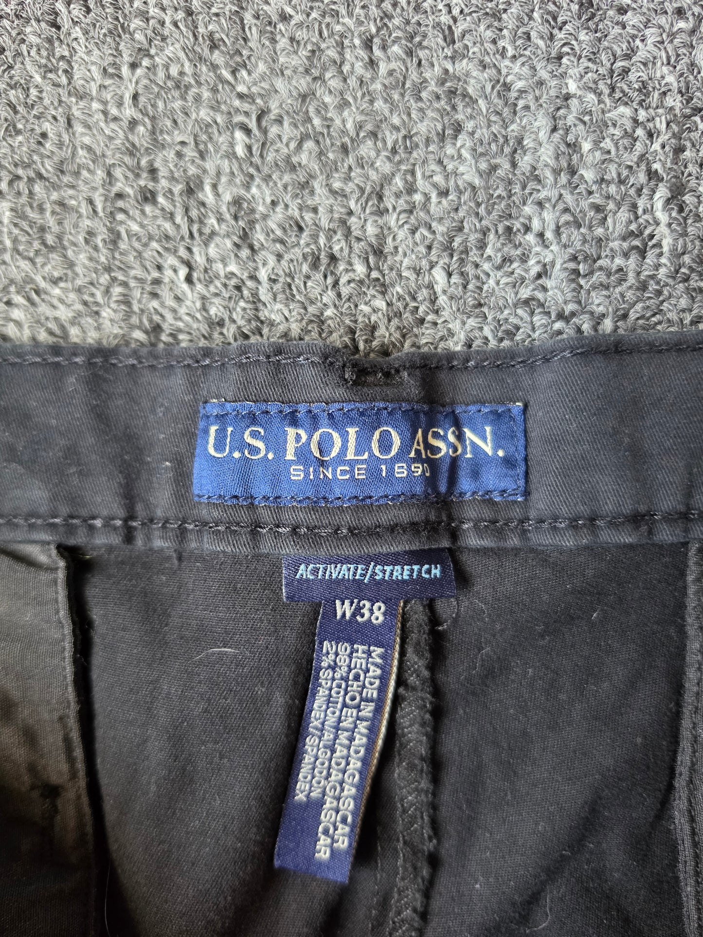 Polo Black Shorts (38)