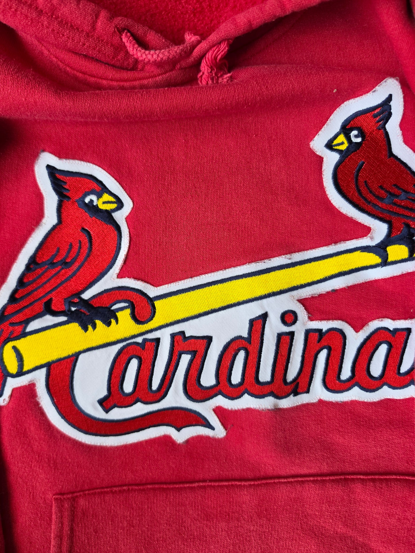 St Louis Cardinals Embroidered Hoody (L)