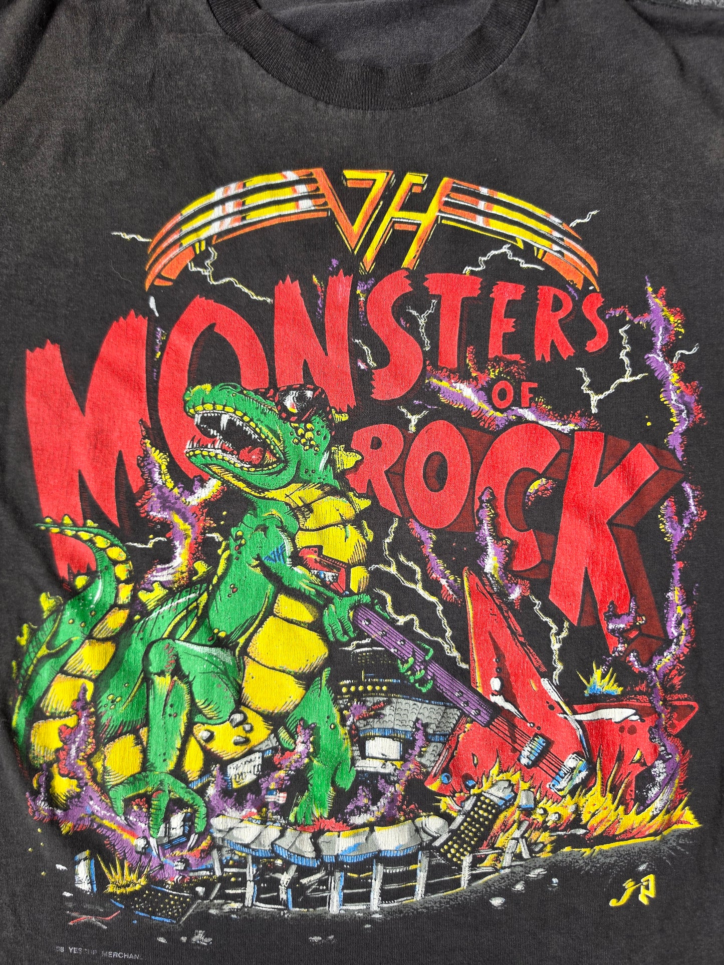 Van Halen Monsters of Rock 1988 Band Tee (M)