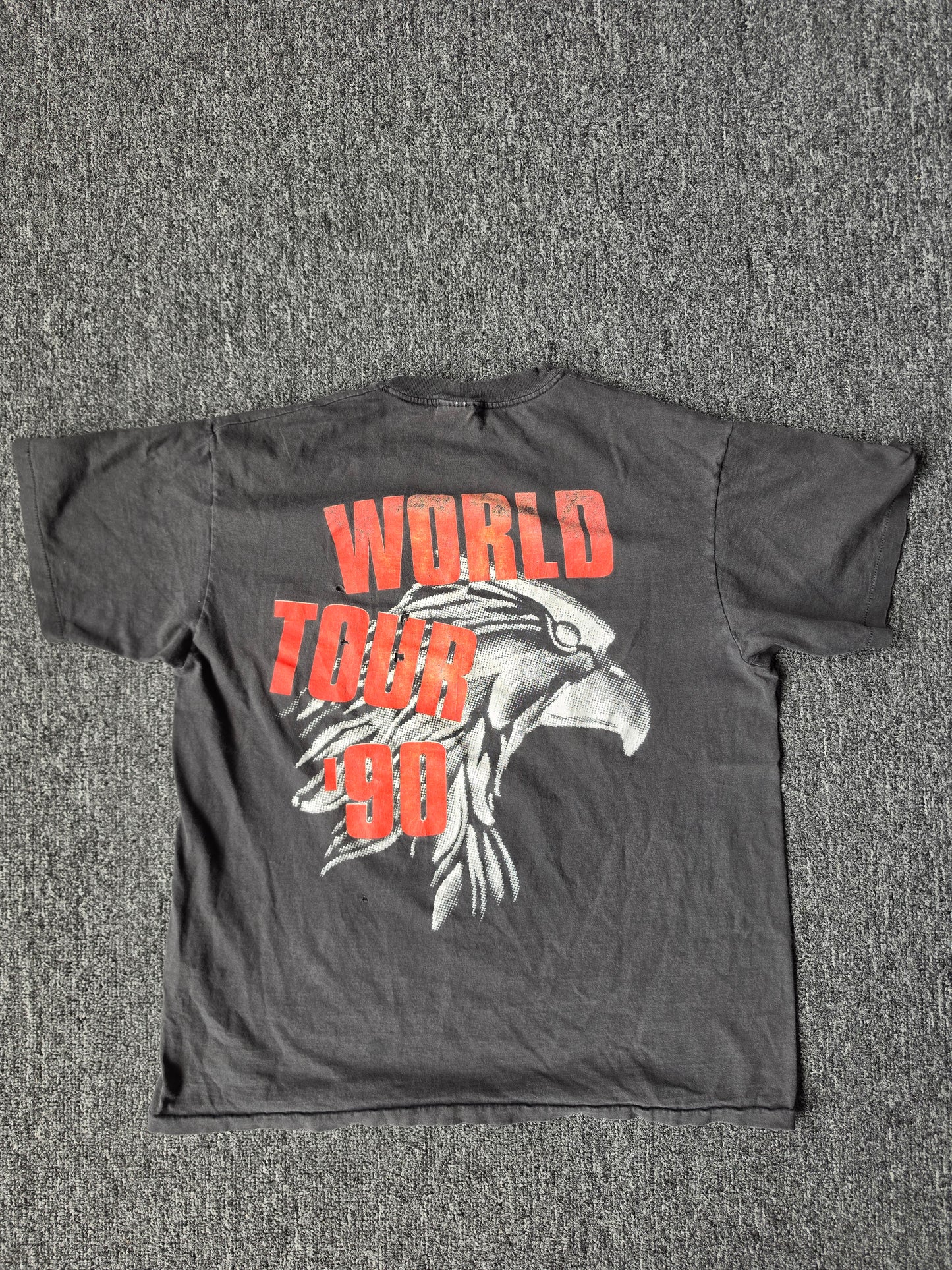 Damn Yankees 1990 World Tour Distressed Band Tee (L)