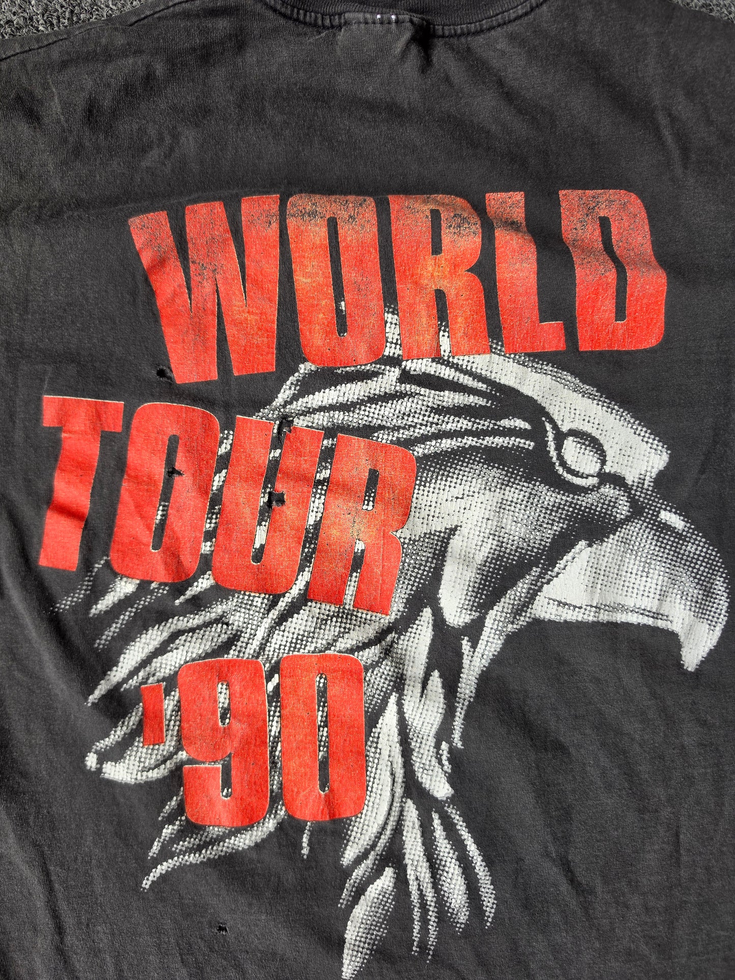 Damn Yankees 1990 World Tour Distressed Band Tee (L)