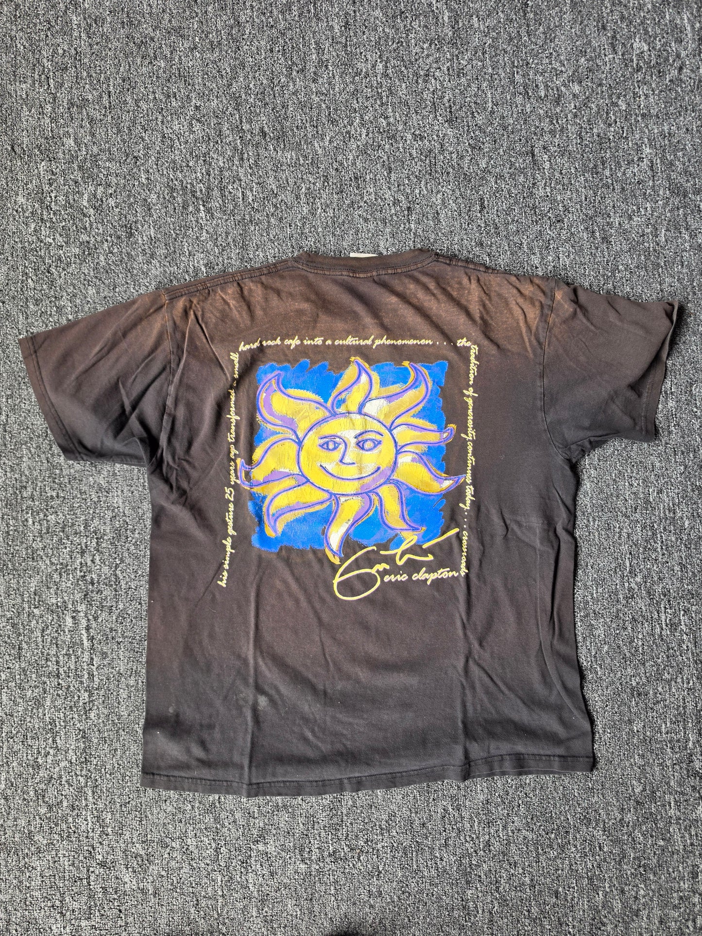 Hard Rock Cafe Eric Clapton Sun Band Tee (L)