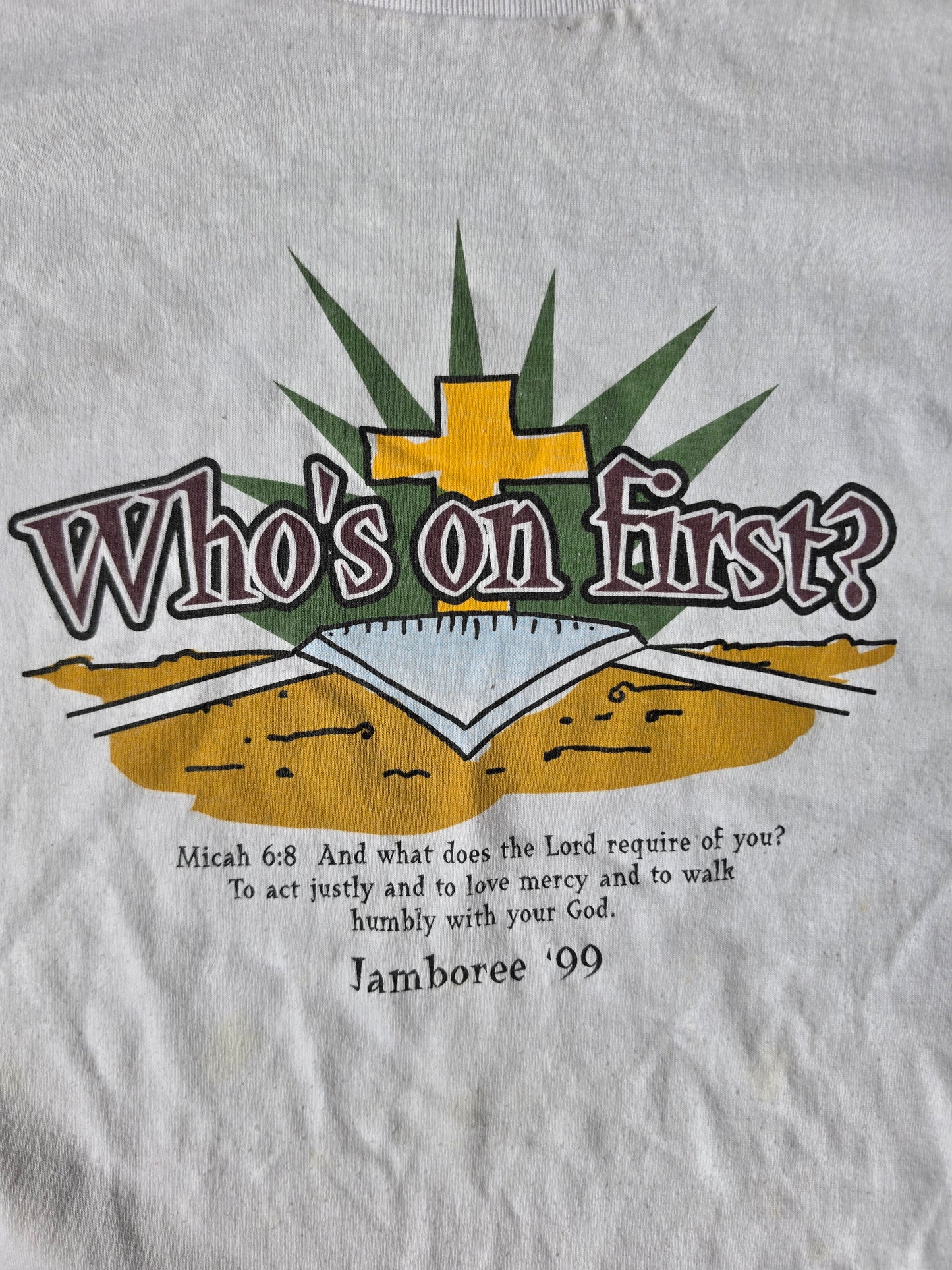 Jesus- Who's on First Tee (XL)