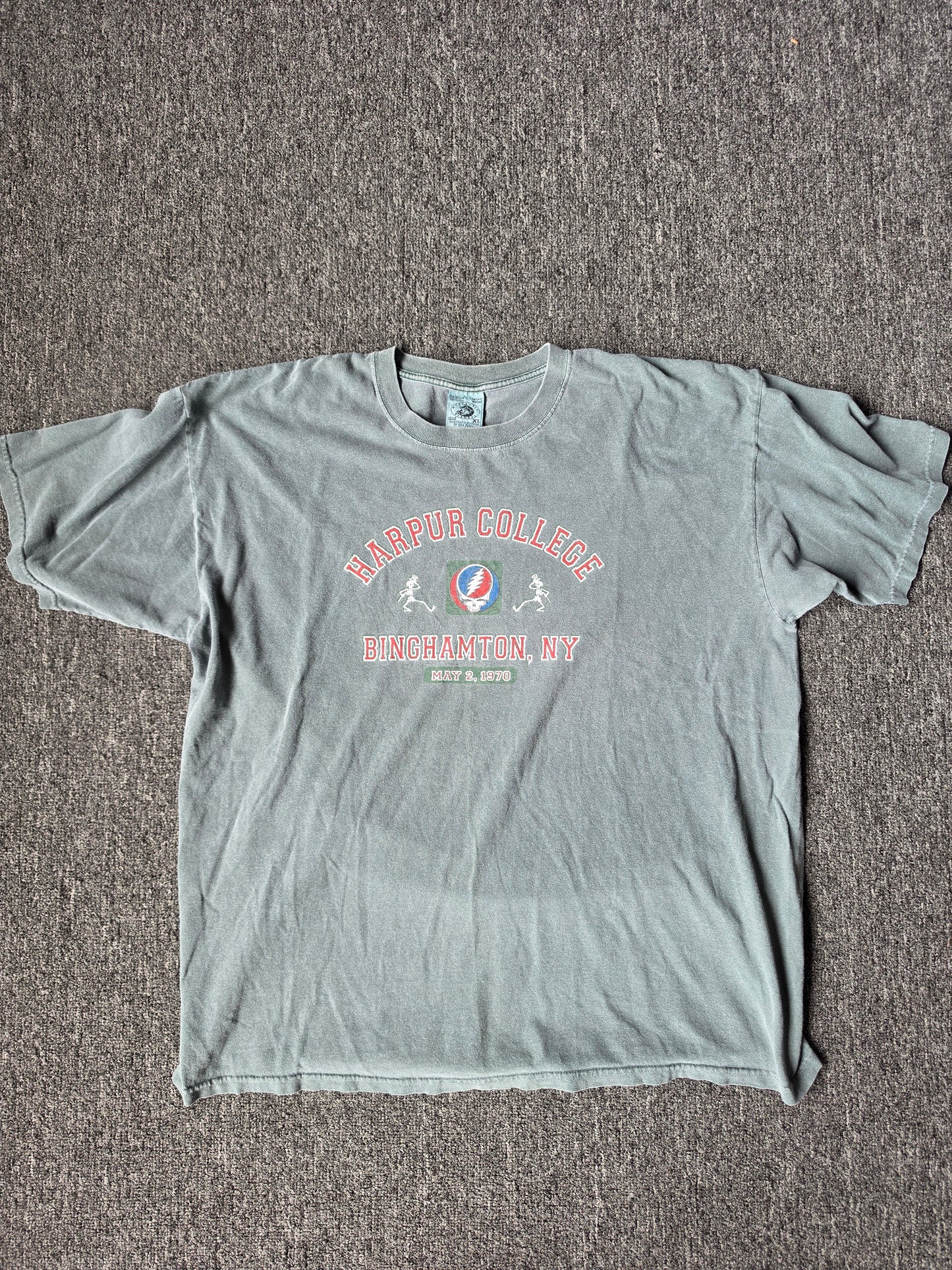 Grateful Dead Harpur College Band Tee (L)