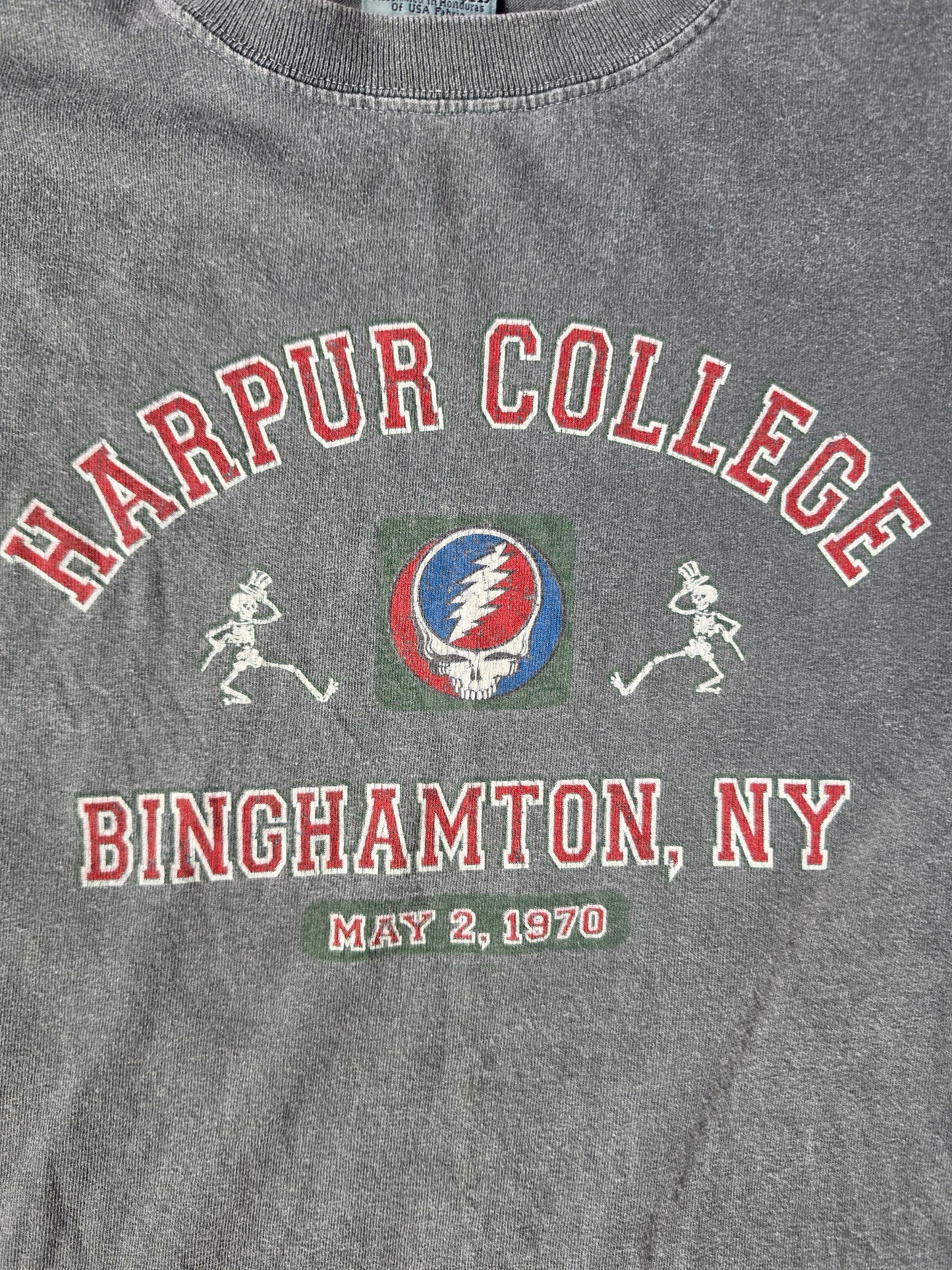 Grateful Dead Harpur College Band Tee (L)