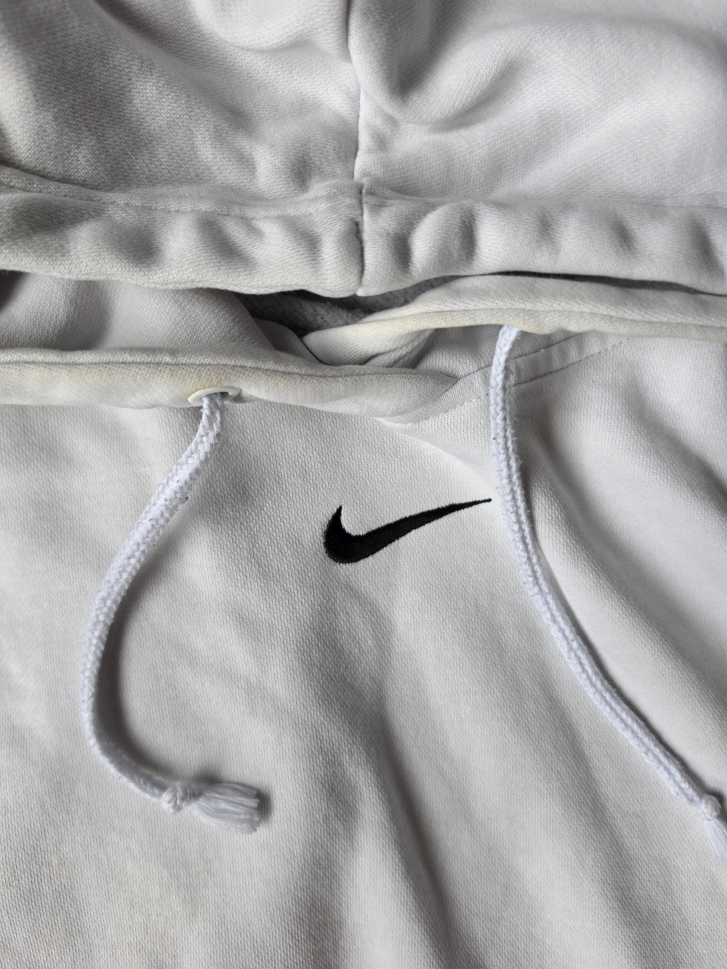 Nike Center Swoosh White Hoody (L)