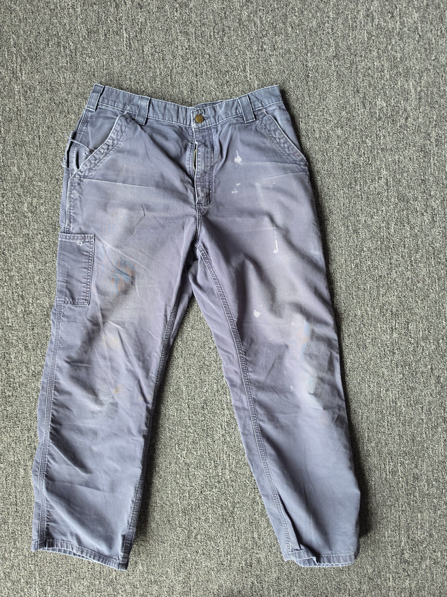 Carhartt Blue Denim Carpenter Pants (34/30)