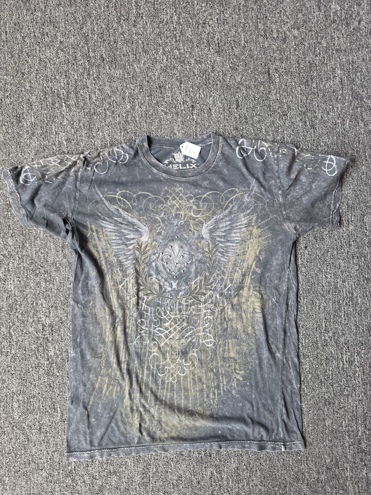Helix Y2k Wings with Silver Dots (M)