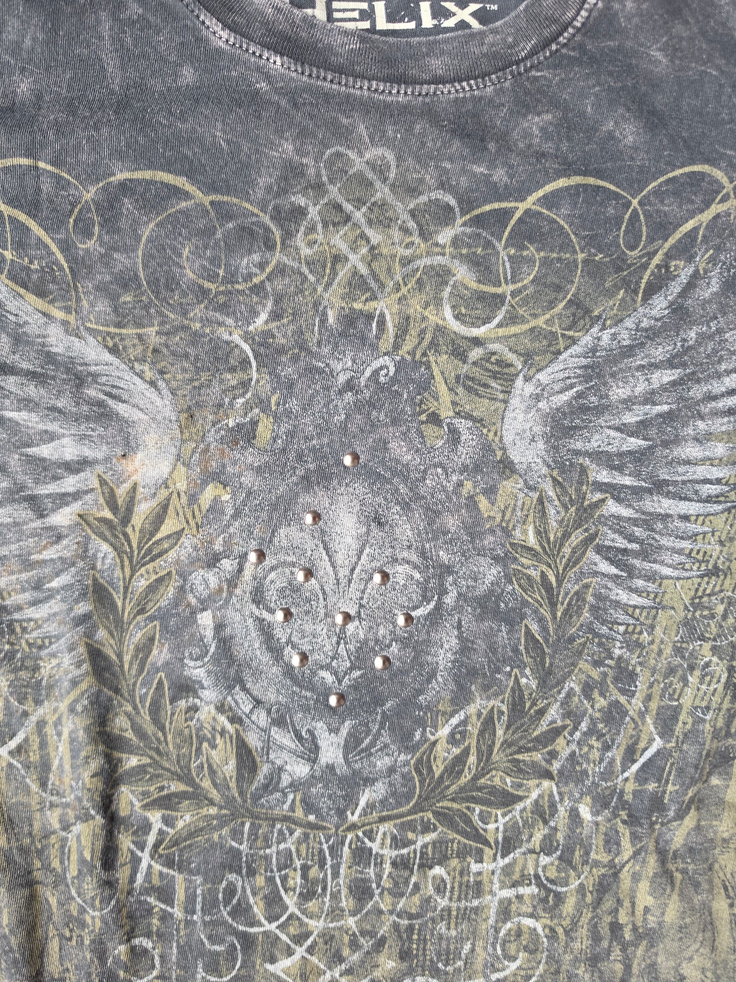 Helix Y2k Wings with Silver Dots (M)