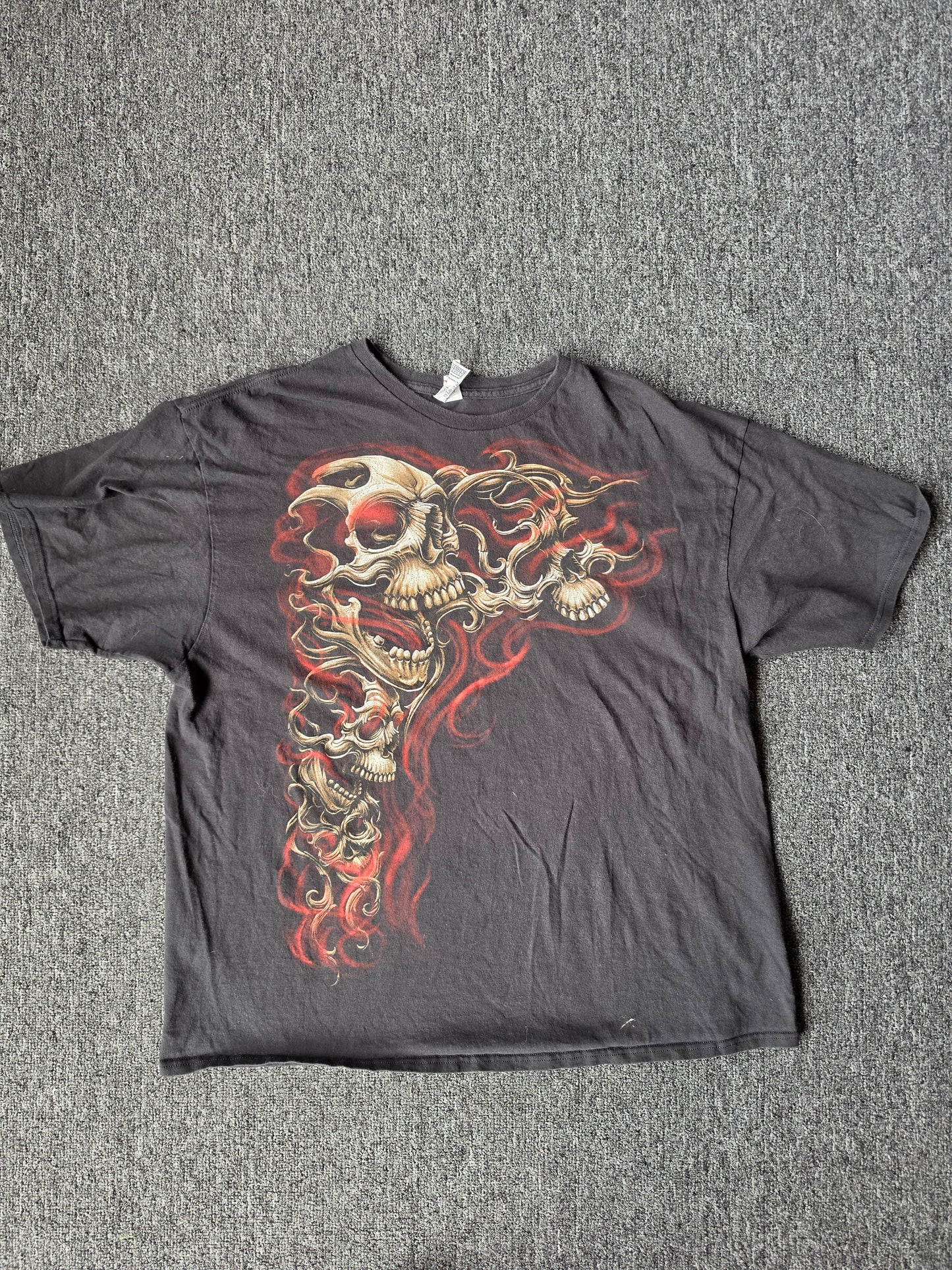 Fire Skulls Y2K Tee (2XL)