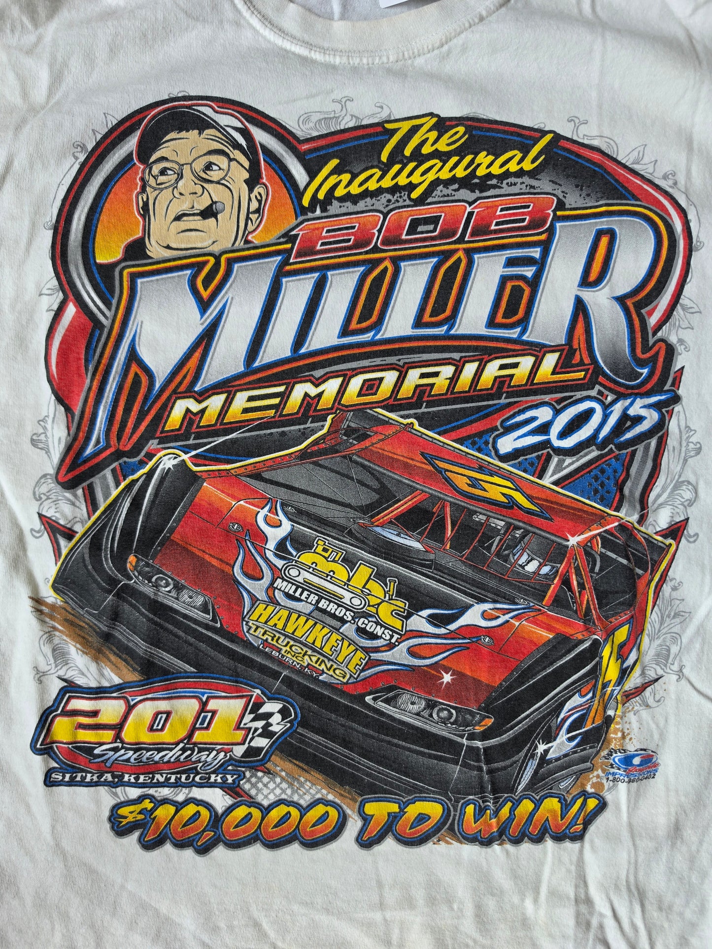 Bob Miller Memorial Nascar 2015 Tee (XL)