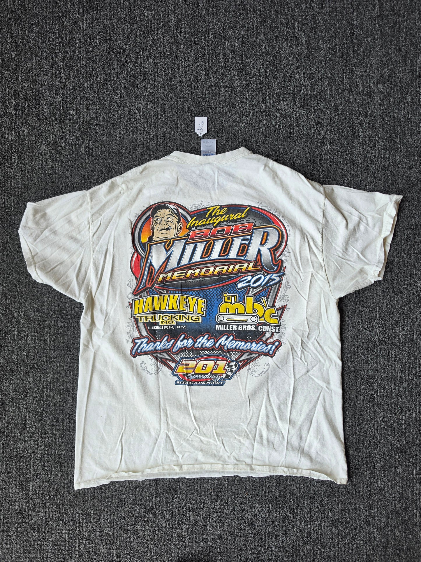 Bob Miller Memorial Nascar 2015 Tee (XL)