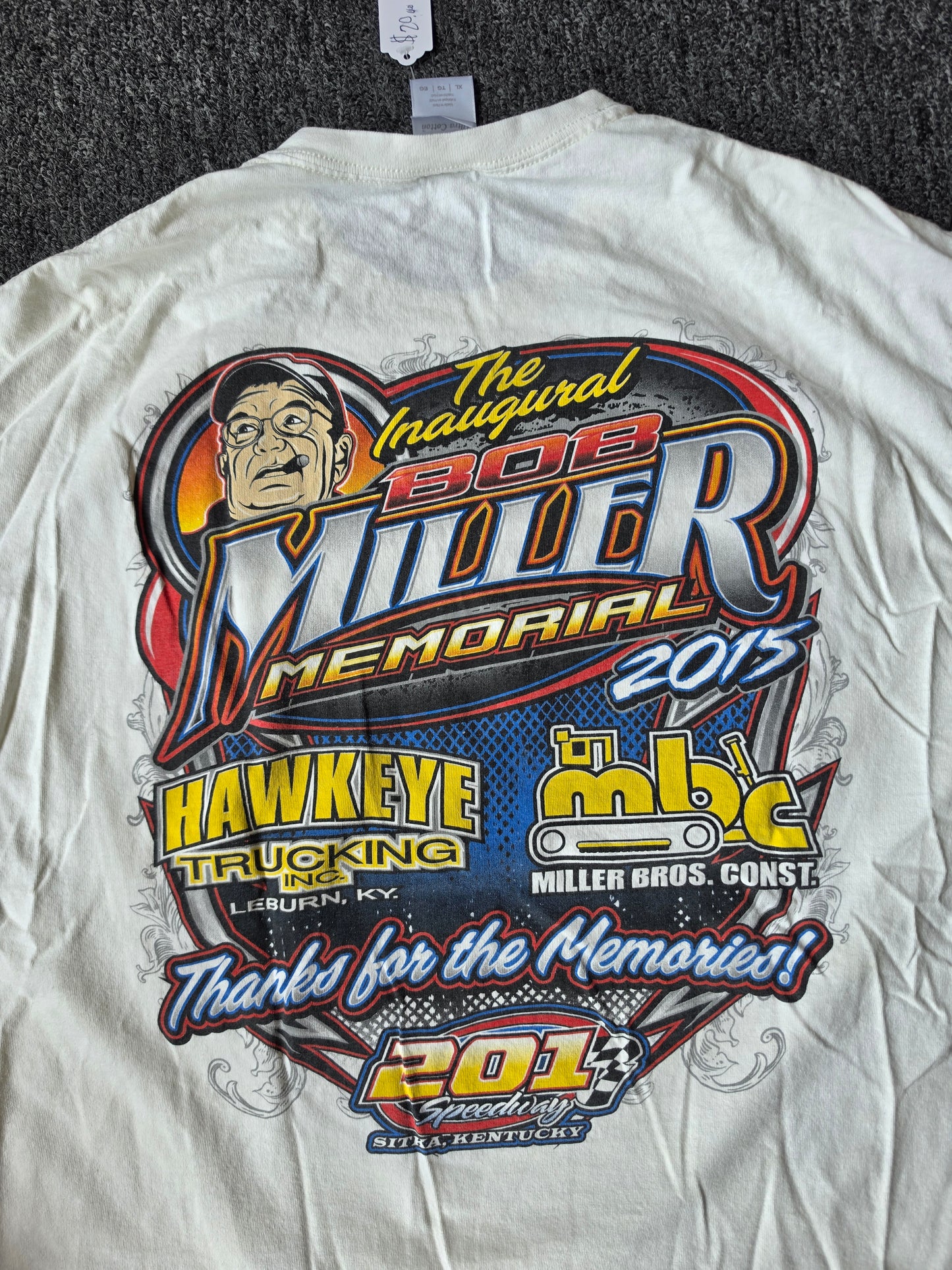 Bob Miller Memorial Nascar 2015 Tee (XL)