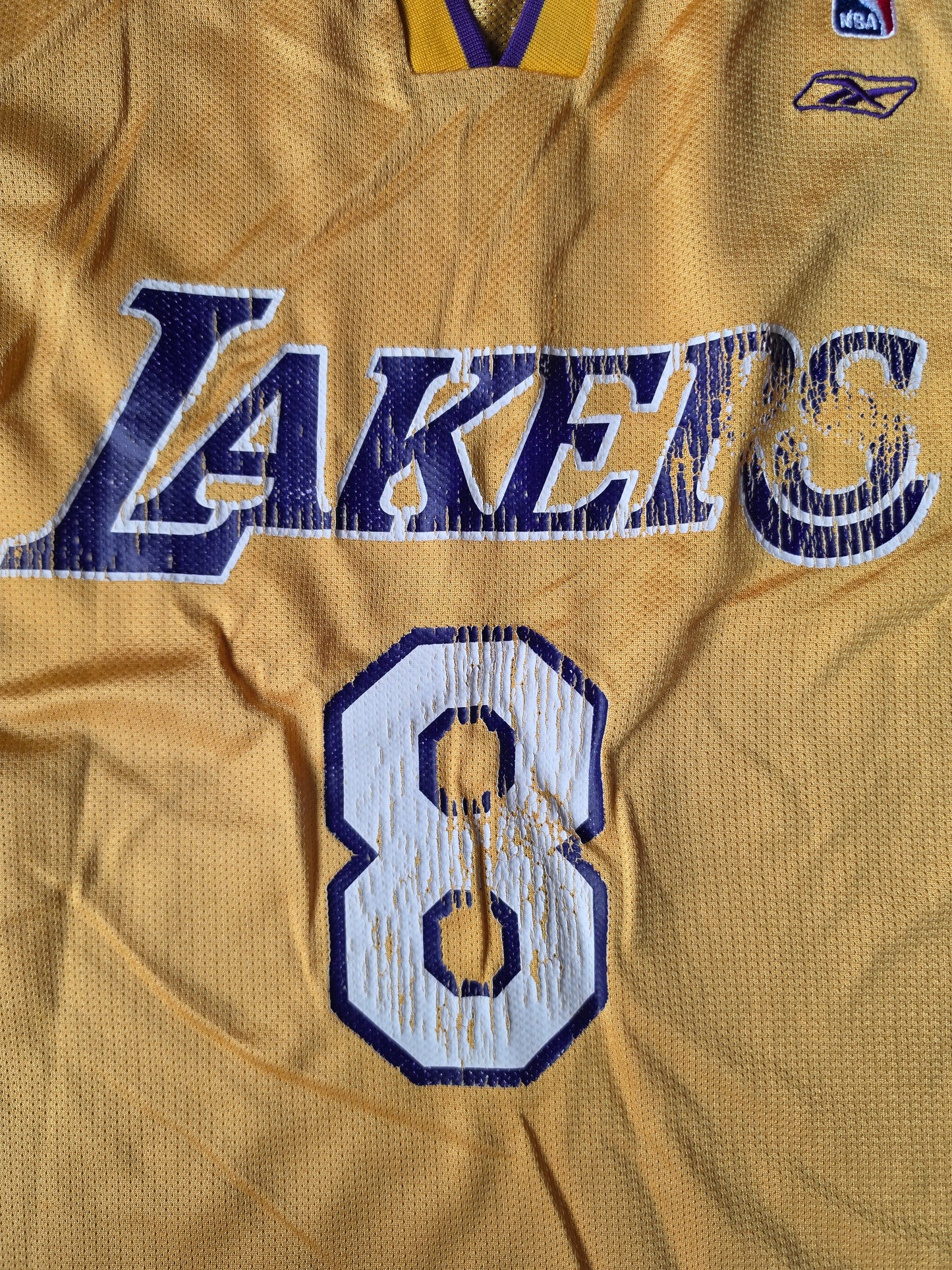 Kobe Bryant #8 - 90s Distressed Lakers Jersey (M)