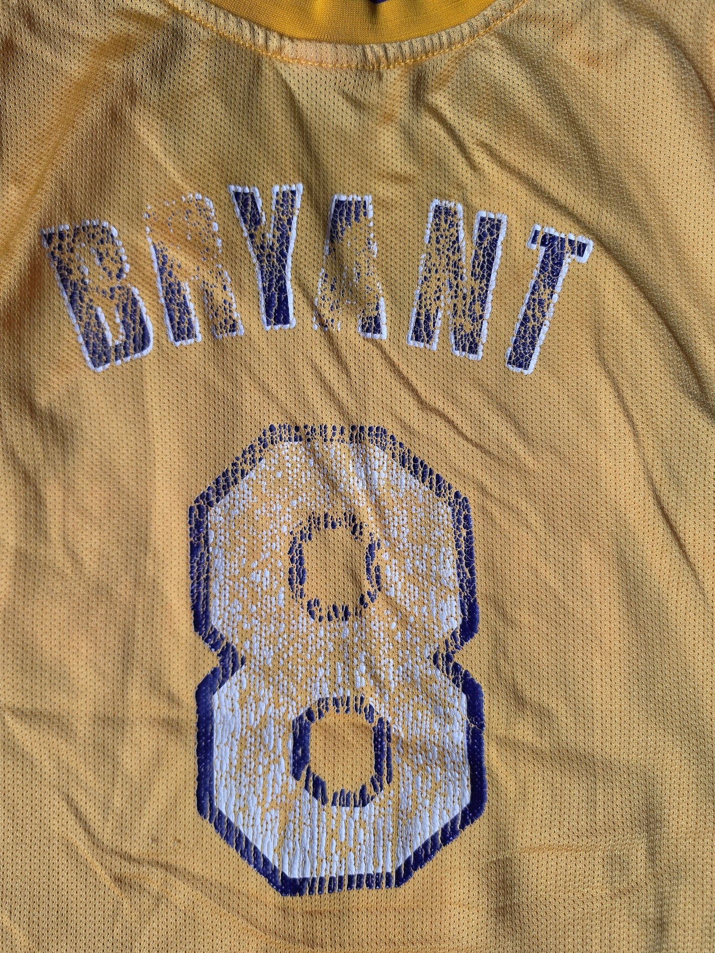 Kobe Bryant #8 - 90s Distressed Lakers Jersey (M)
