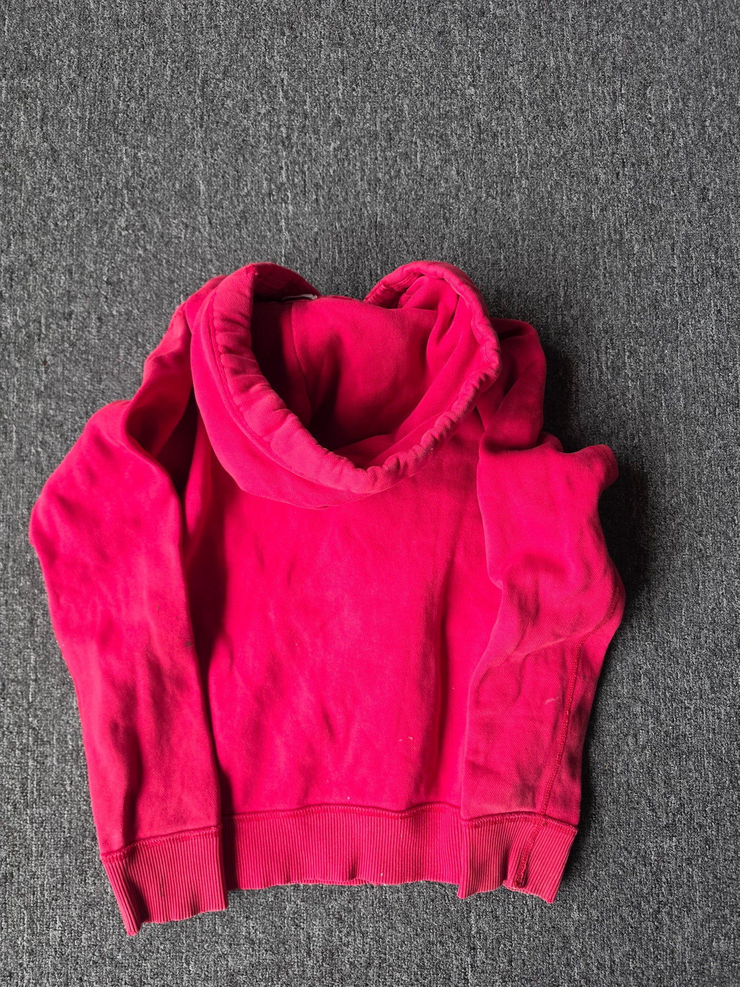 Abercrombie and Fitch Embroidered Red Zip Up (L)