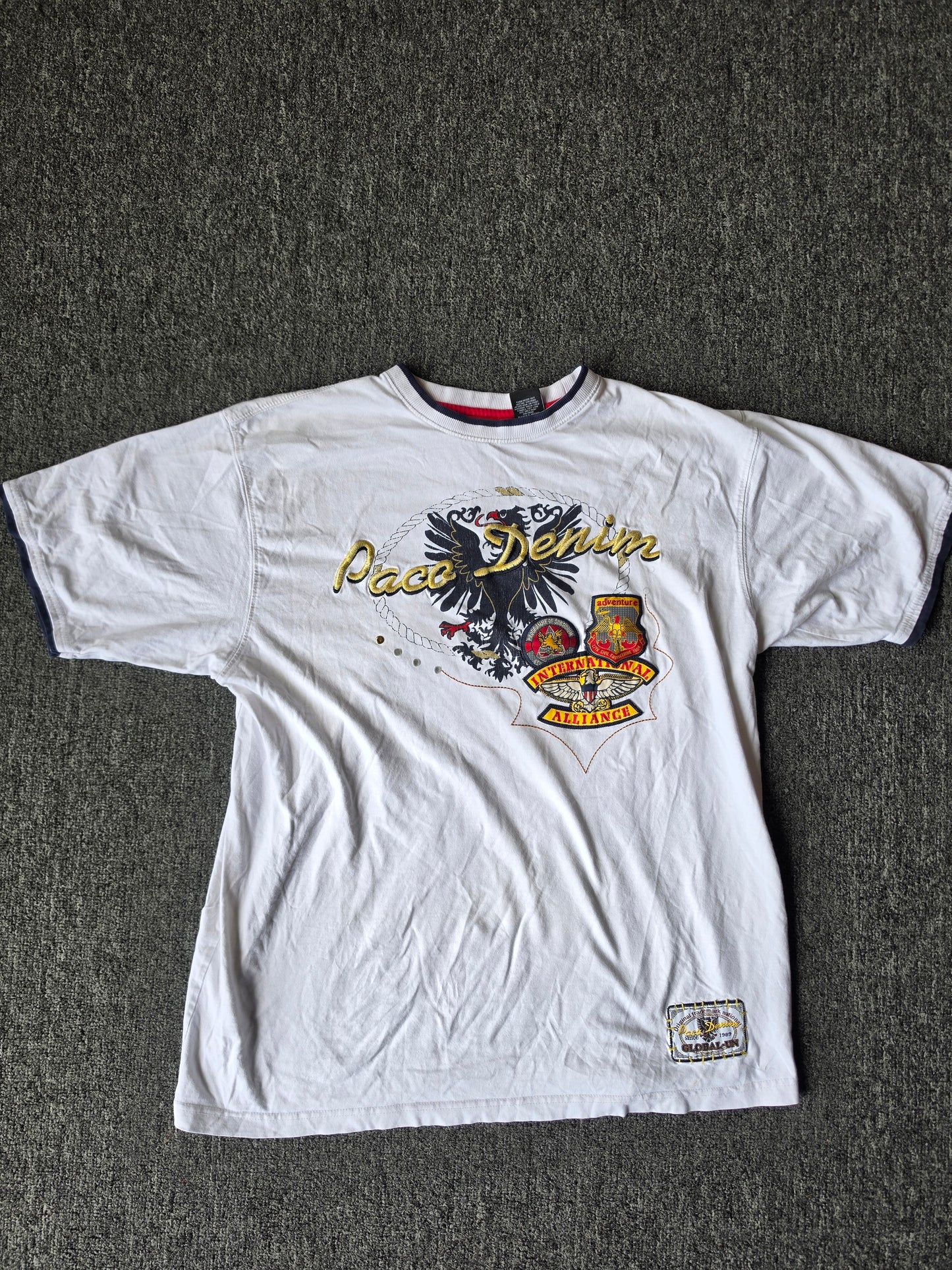 Paco Jeans Embroidered Tee (L)