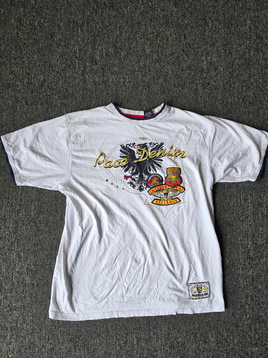 Paco Jeans Embroidered Tee (L)