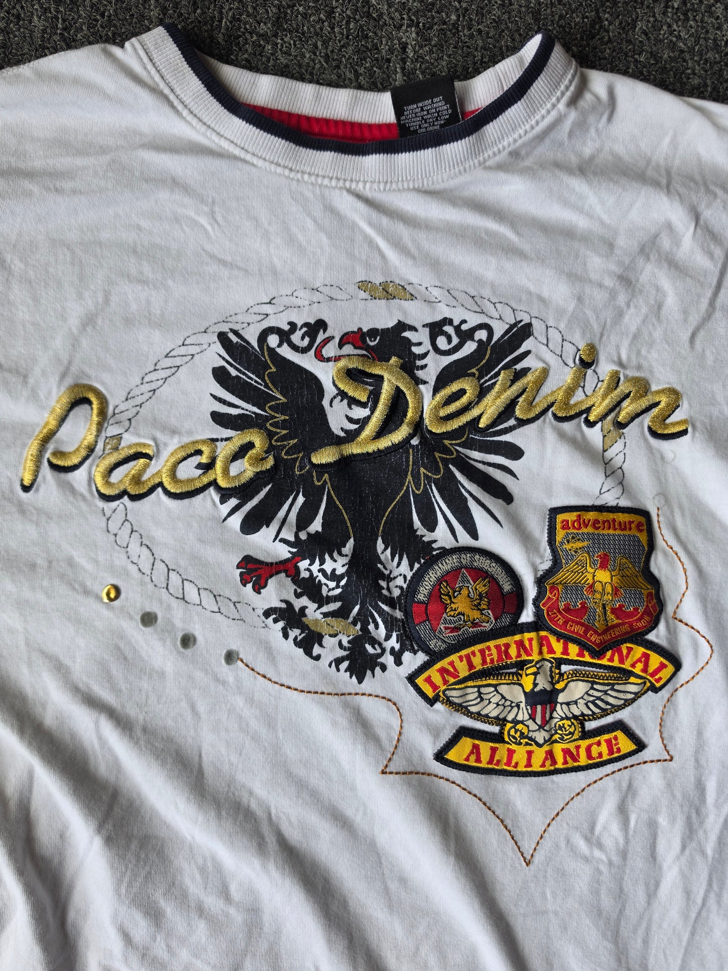 Paco Jeans Embroidered Tee (L)