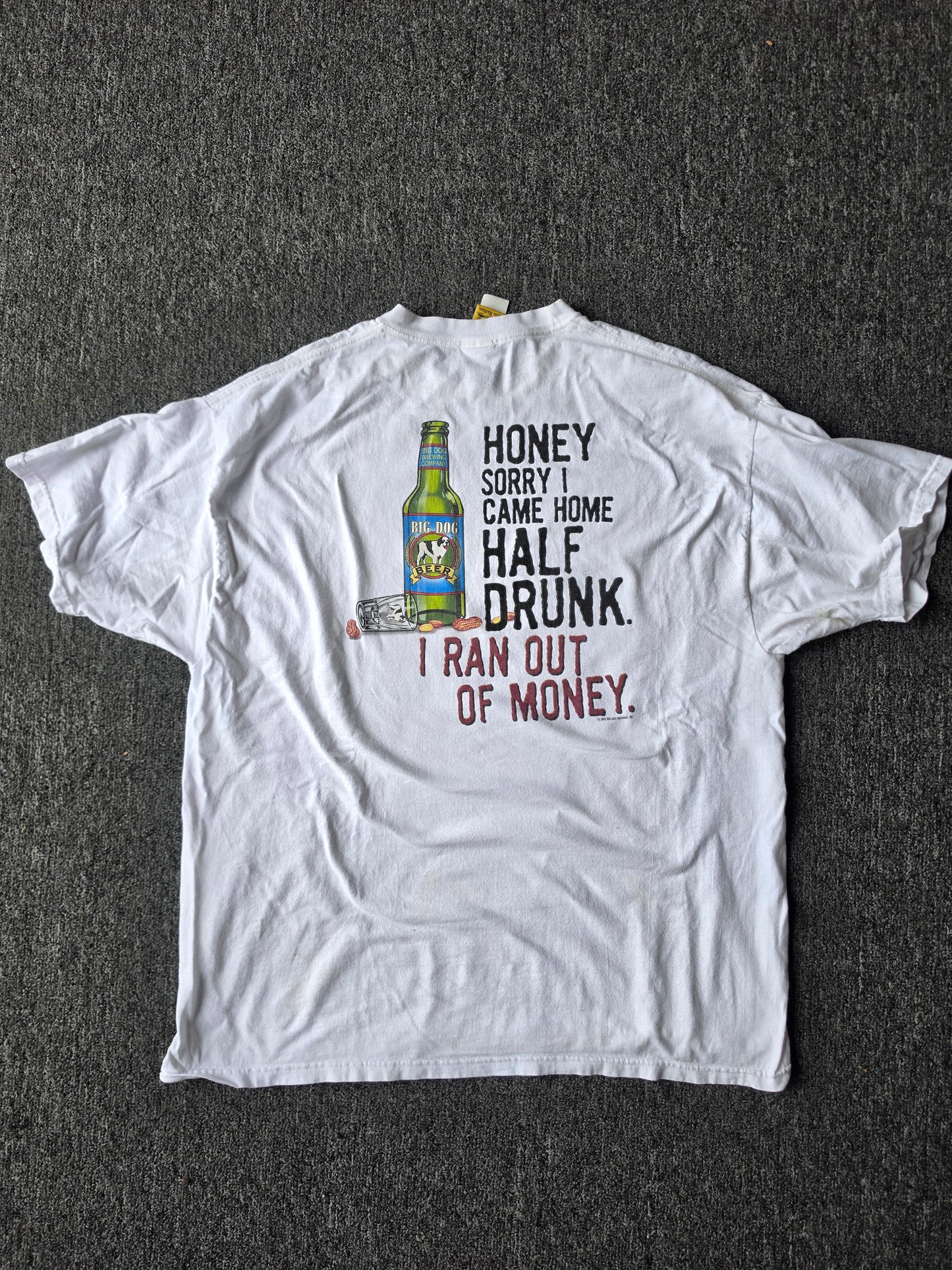 Big Dogs Half Drunk Tee (XL)