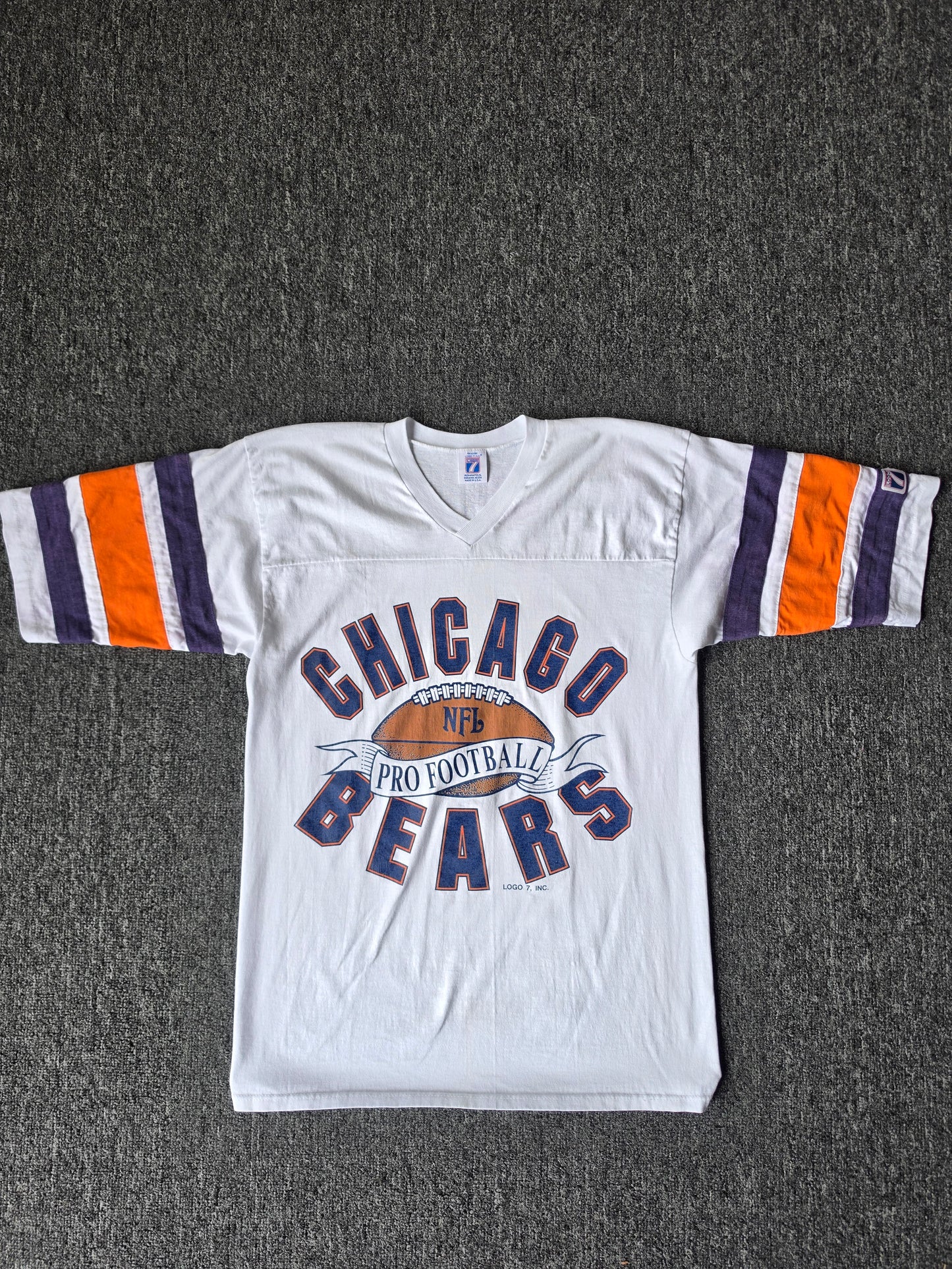 Chicago Bears NFL Logo 7 Tee (L)