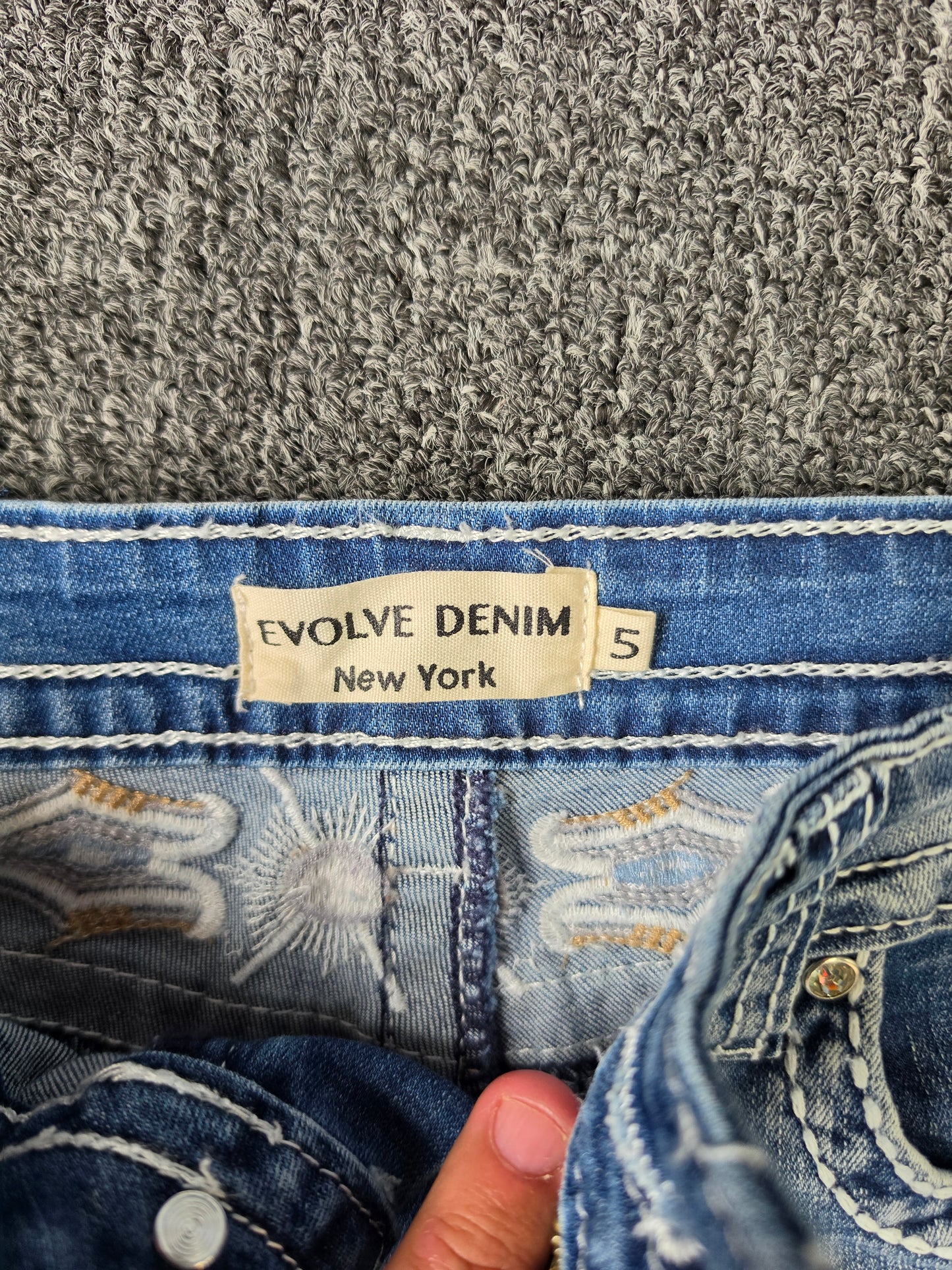 Evolve Womens Denim Pants (5)
