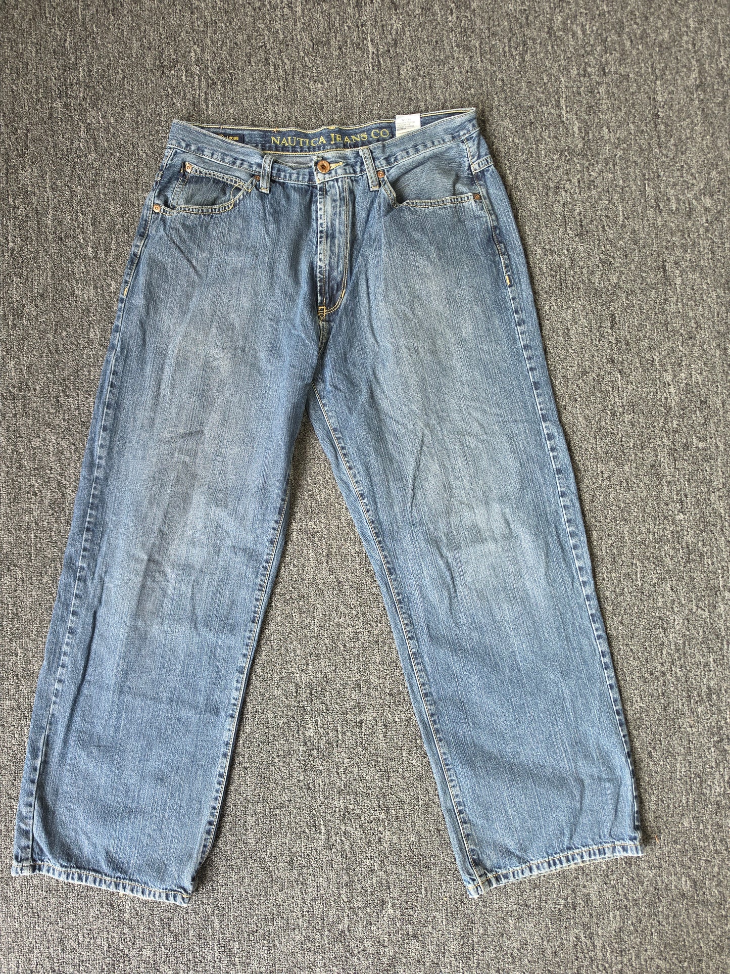 Nautica Y2K Style Baggy Denim Jeans (32/30)
