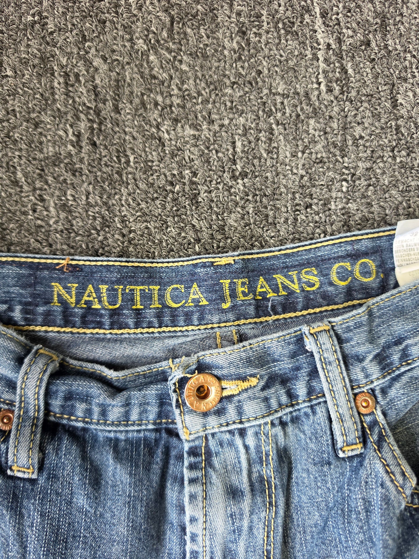 Nautica Y2K Style Baggy Denim Jeans (32/30)