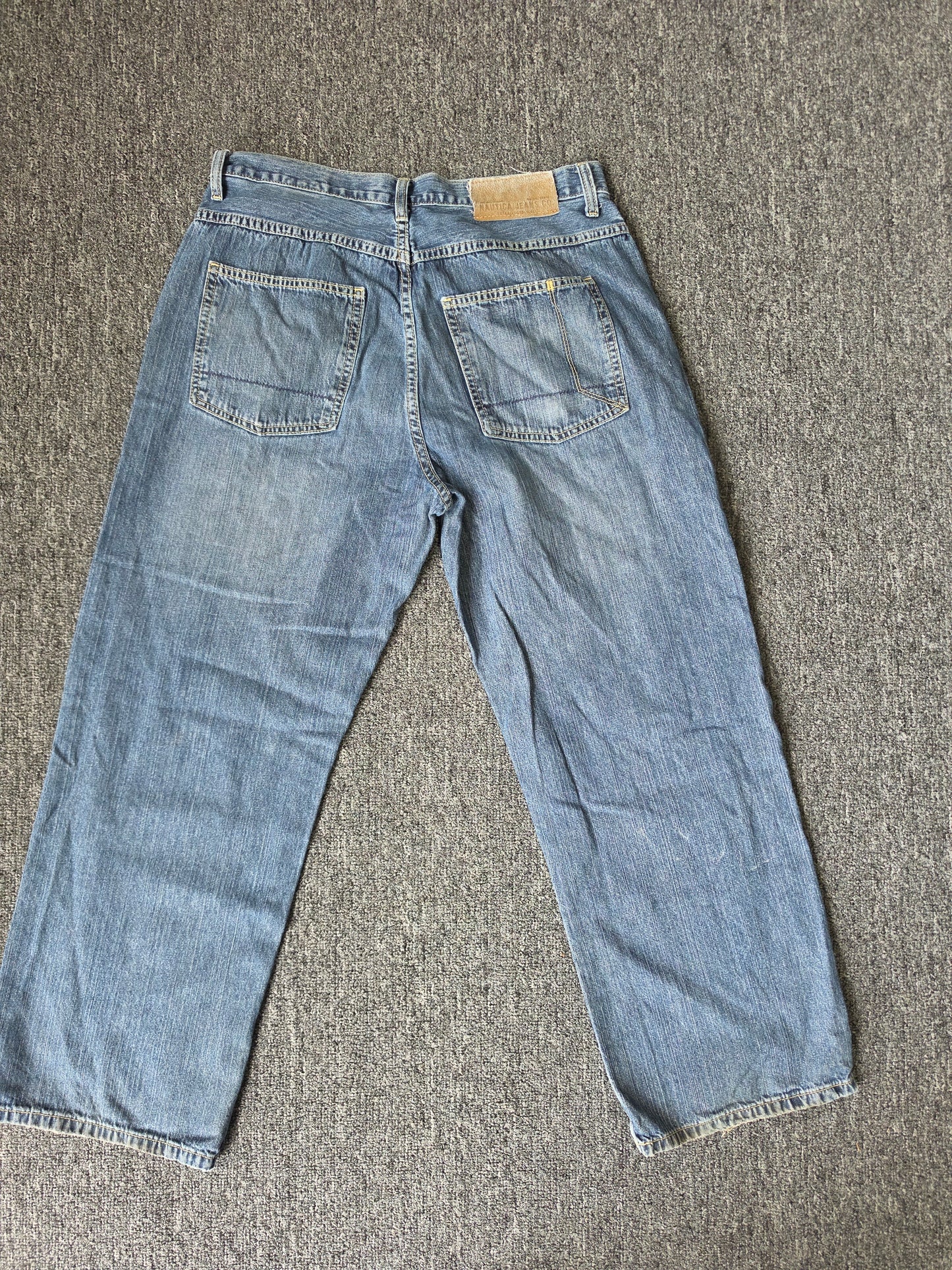 Nautica Y2K Style Baggy Denim Jeans (32/30)