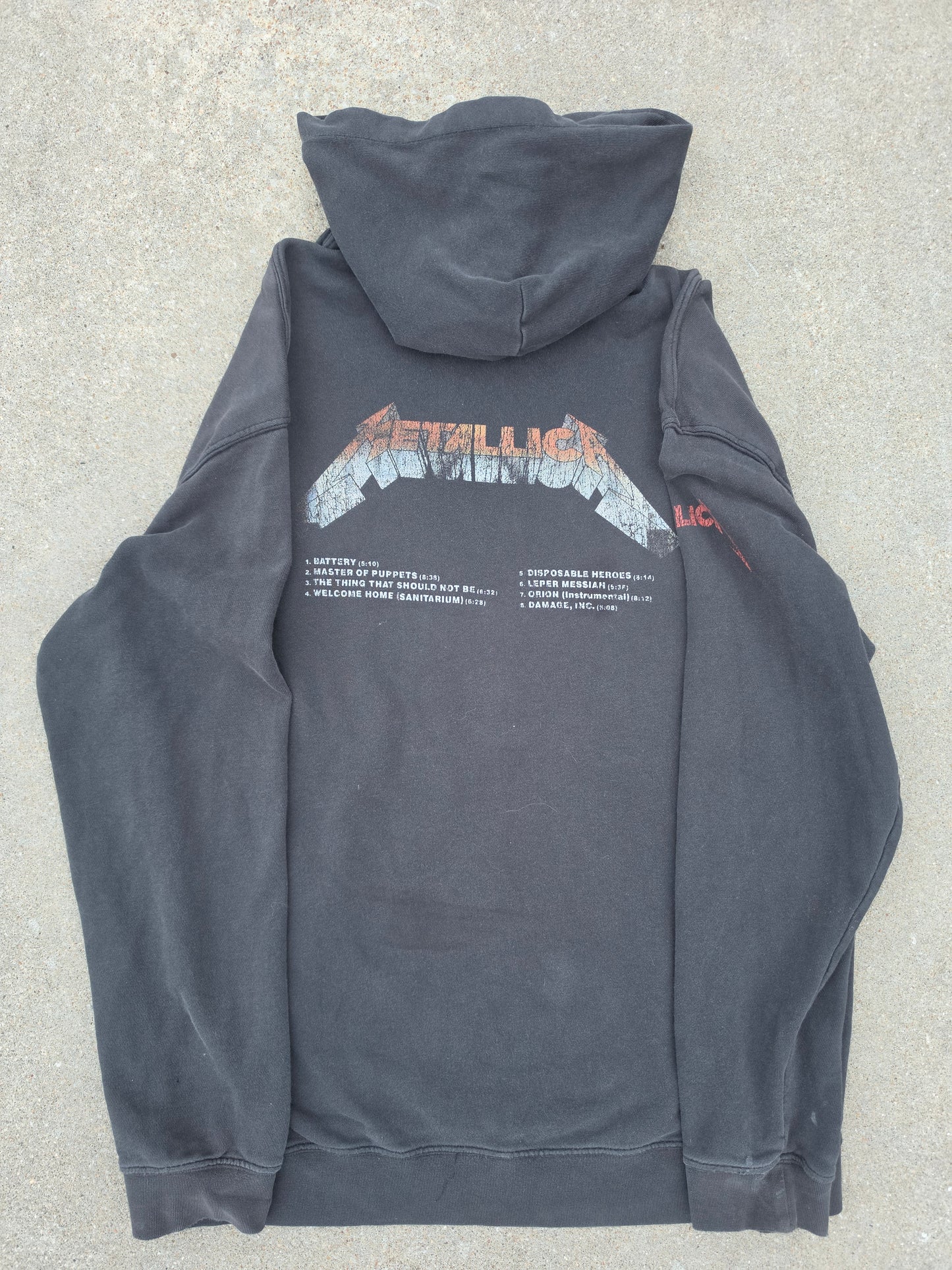Faded Metallica Master of Puppets Hoodie (L)