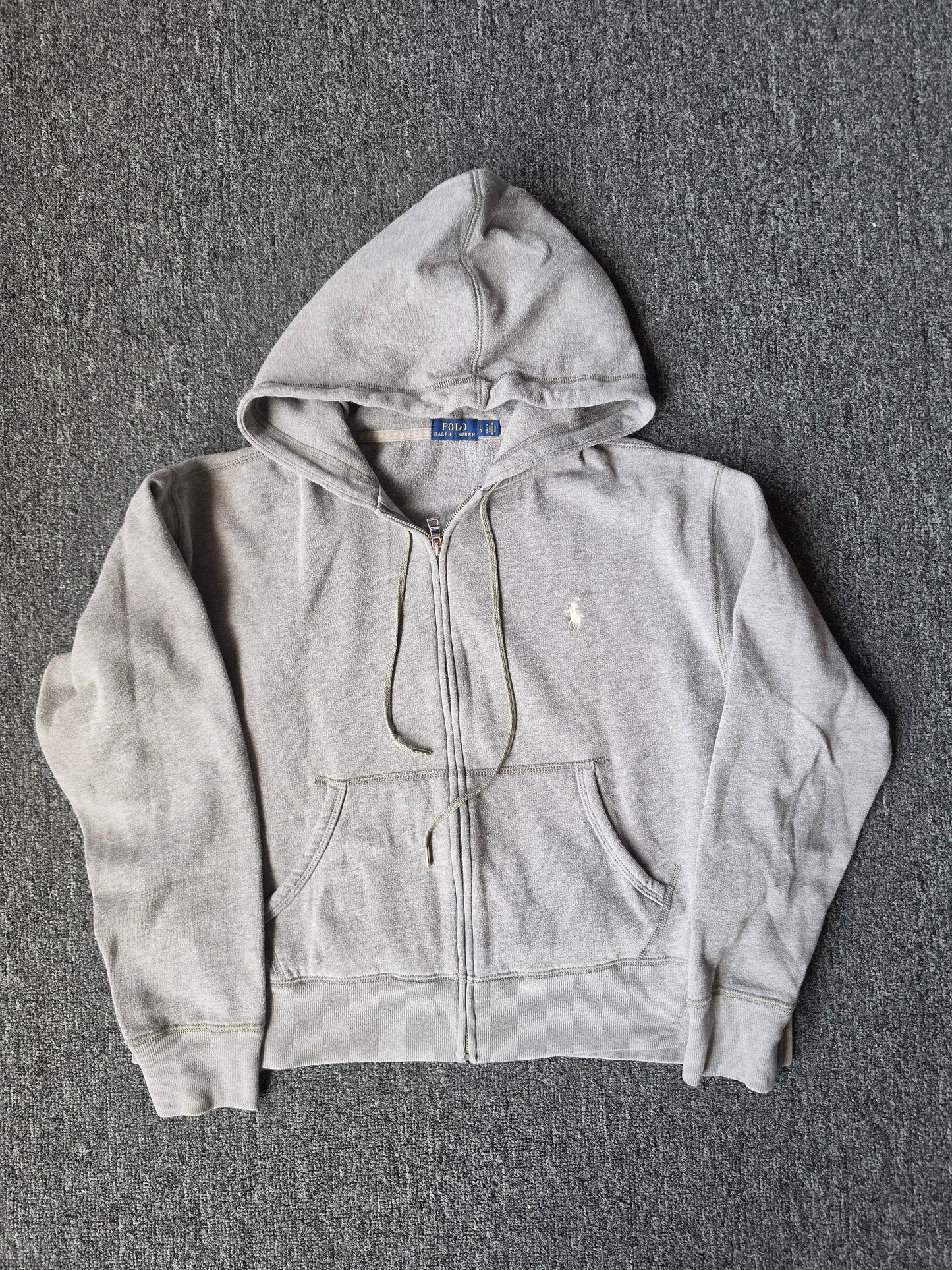 Polo Grey Zip Up (L)