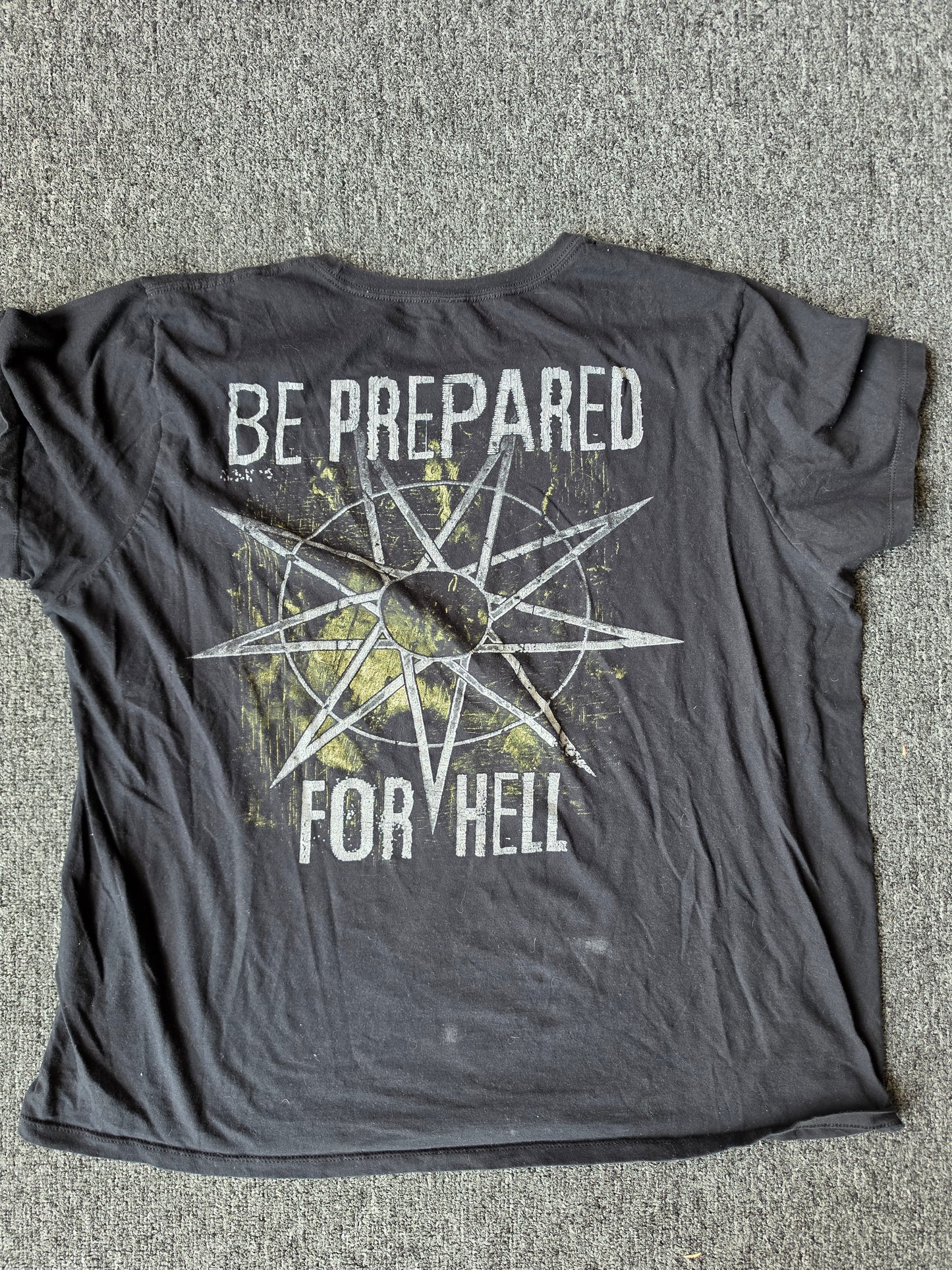 Slayer Be Prepared For Hell Band Tee (3XL)