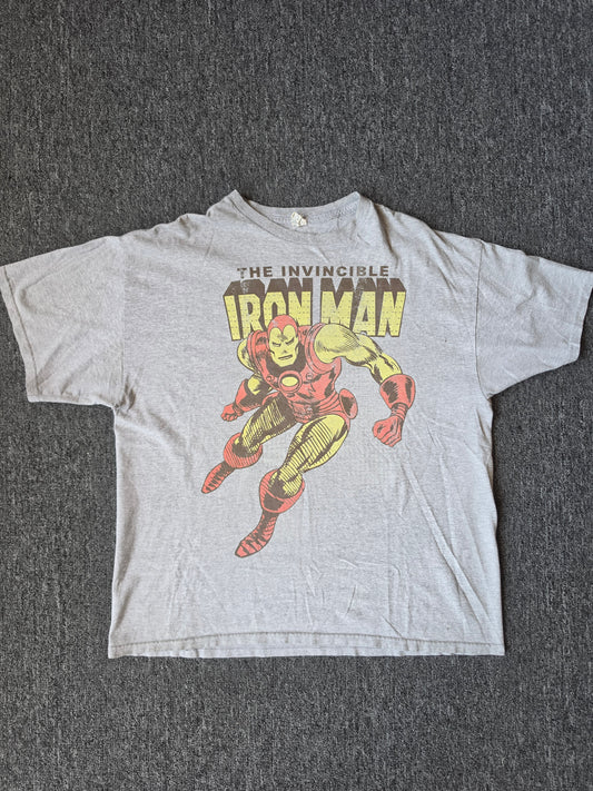 Iron Man Early 2000s Marvel Mad Engine Tee (XL)