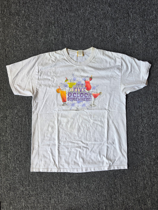 Big Dogs 2004 Its 5 O Clock Somewhere Tee (L)