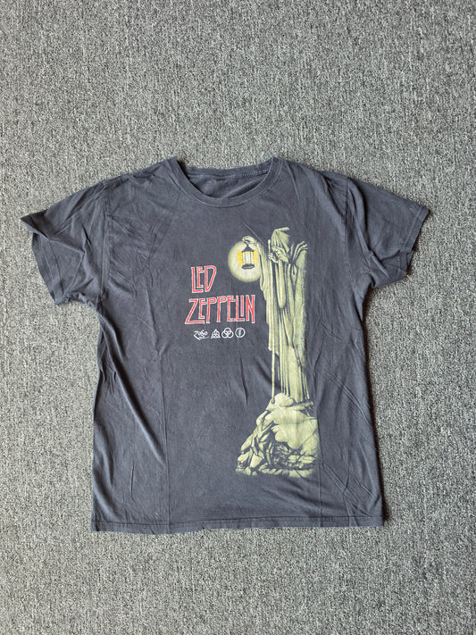 Led Zeppelin Black Band Tee (L)
