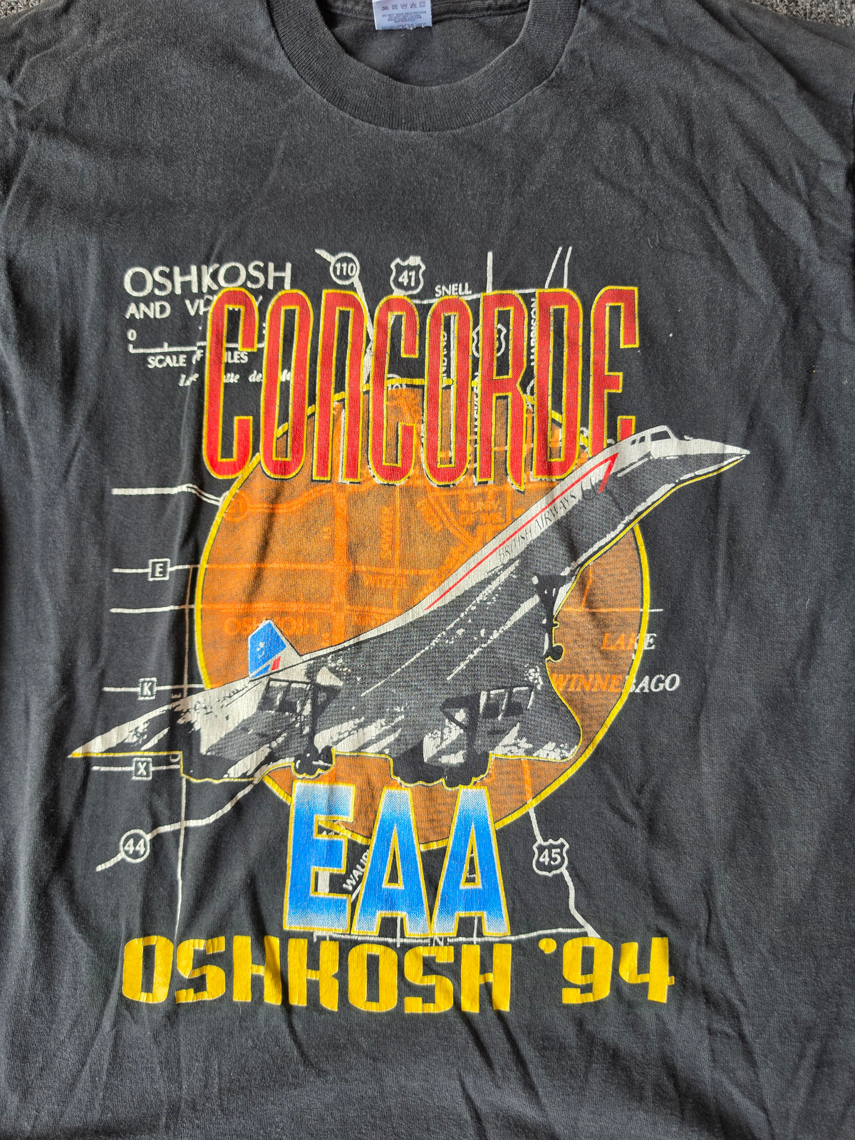 1994 Concord Jet Oshkosh Single Stitch Tee (XL)