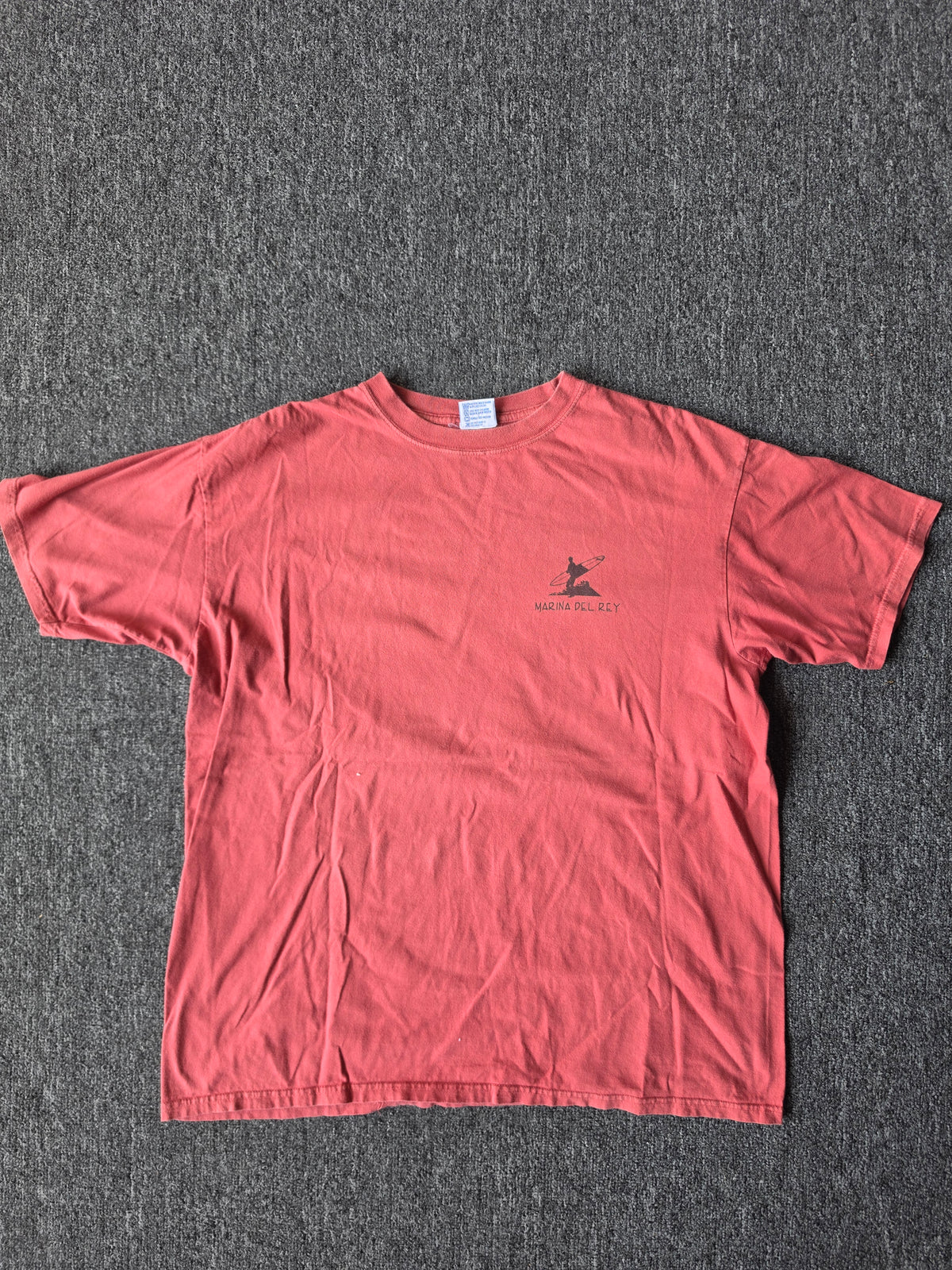 Marina Del Ray Faded Surf Tee (L)