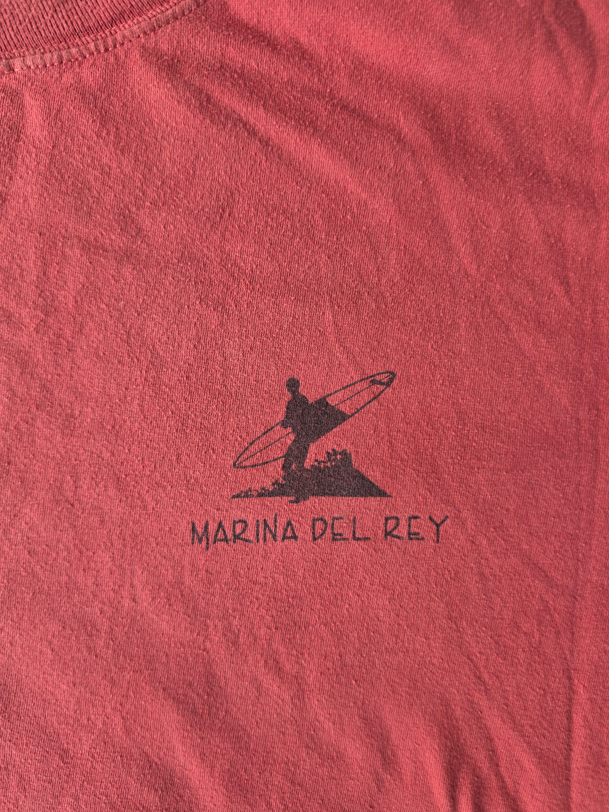 Marina Del Ray Faded Surf Tee (L)