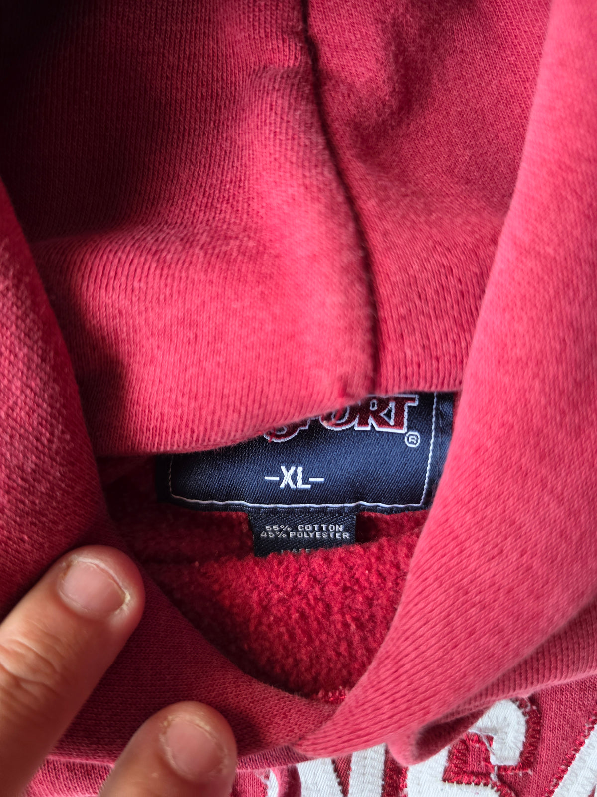 Arkansas Razorbacks Embroidered Hoody (XL)