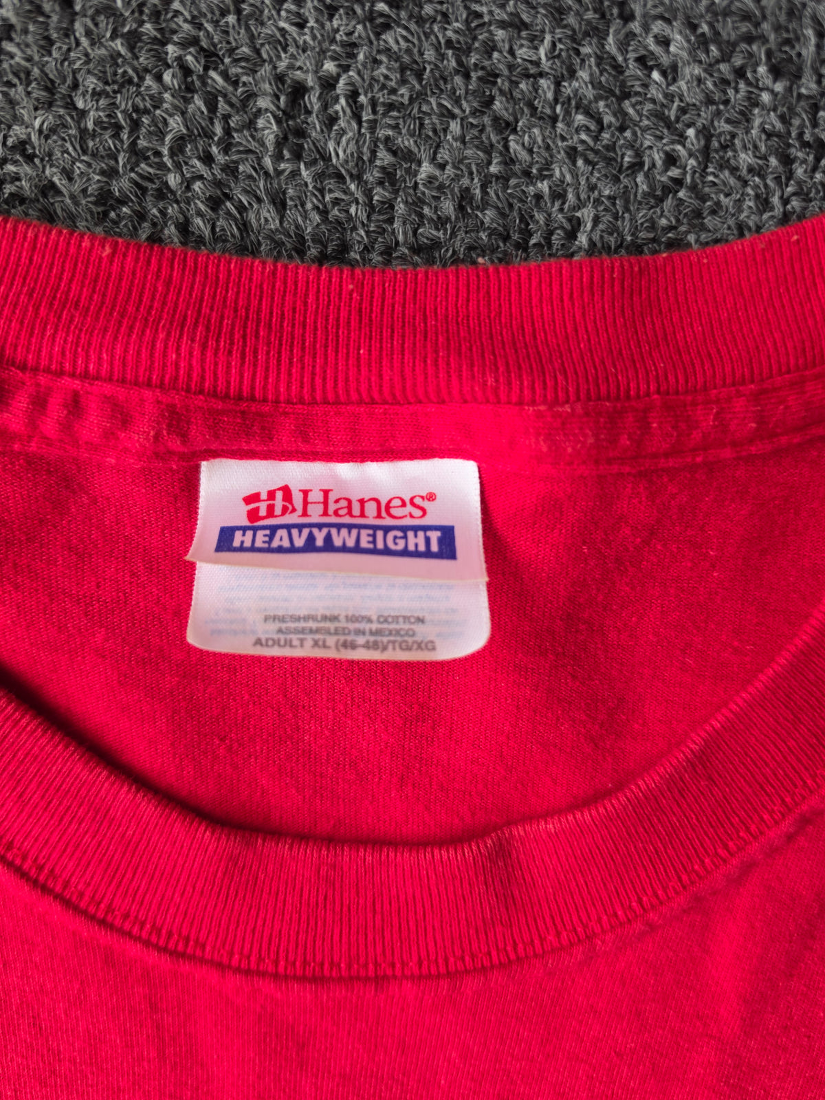 Hawaiian Style Red Border Shirt (XL)