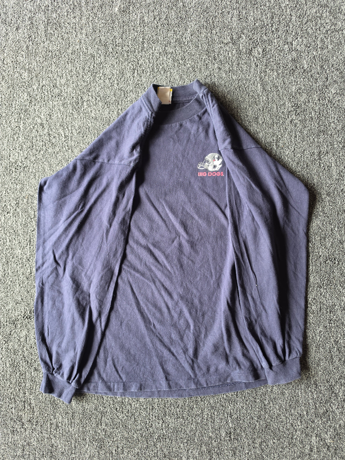 Big Dog 4th & Growl Football Long Sleeve (L)